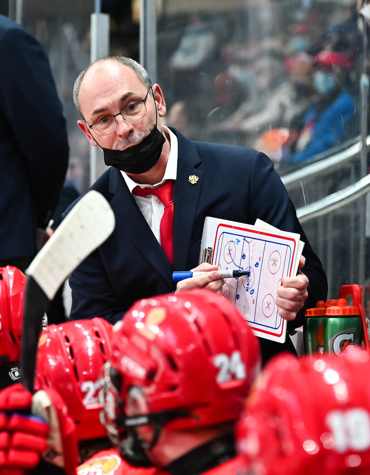 IIHF - Russia Wins First Game