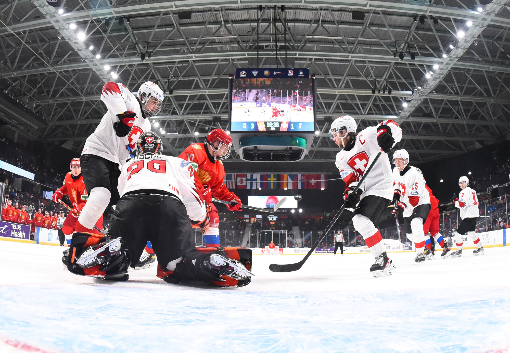 IIHF - Russia Wins First Game