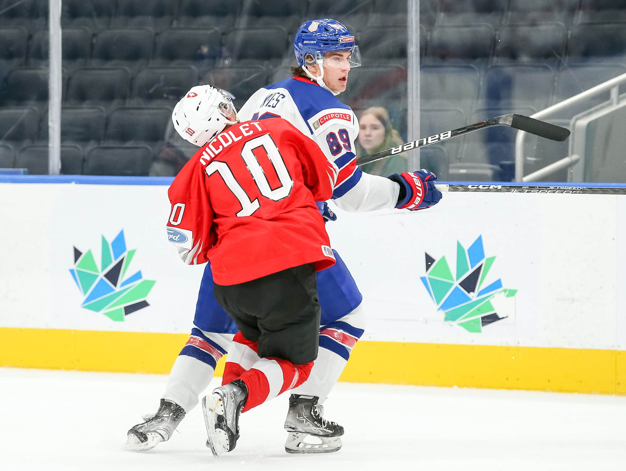 IIHF - Gallery: Switzerland Vs United States - 2022 IIHF World Junior ...