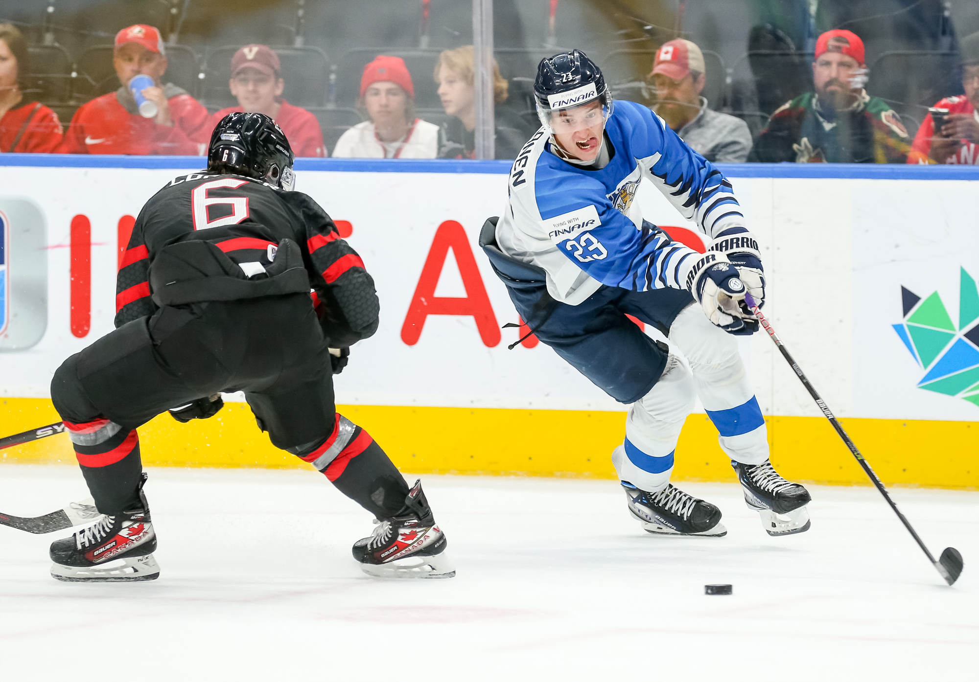 IIHF - Gallery: Canada Vs Finland - 2022 IIHF World Junior Championship