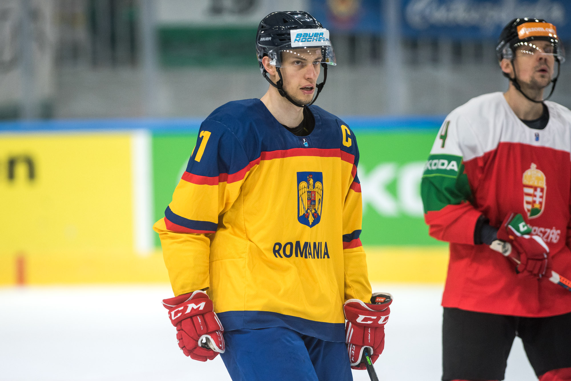 IIHF - Gallery: Hungary vs Romania - 2022 IIHF Ice Hockey