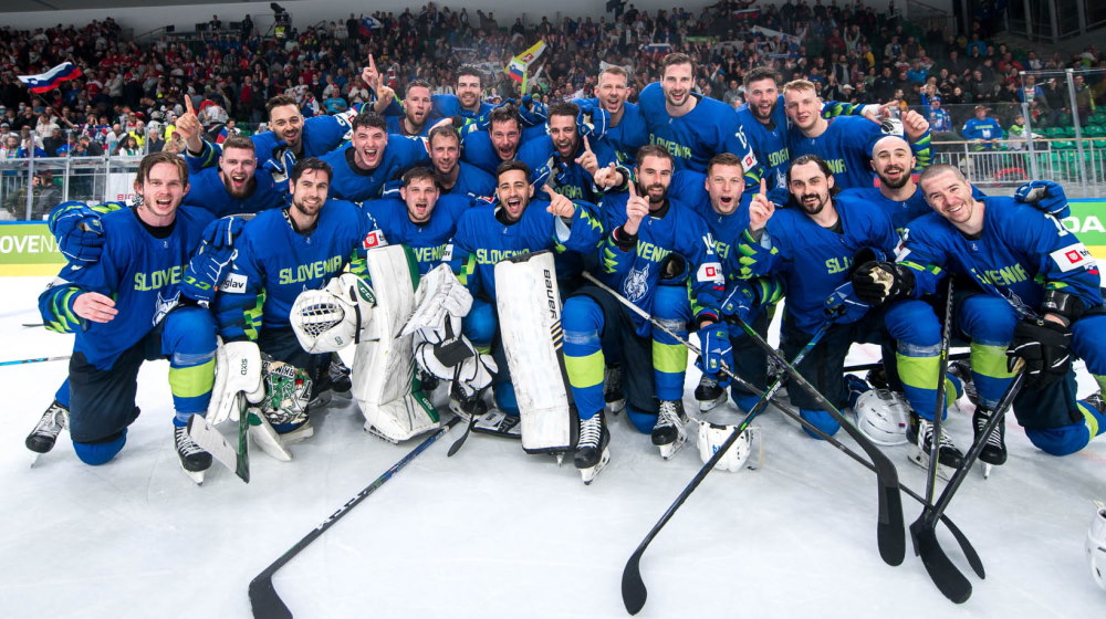 IIHF on X: Slovenia getting ready to host the 2018 IIHF Ice