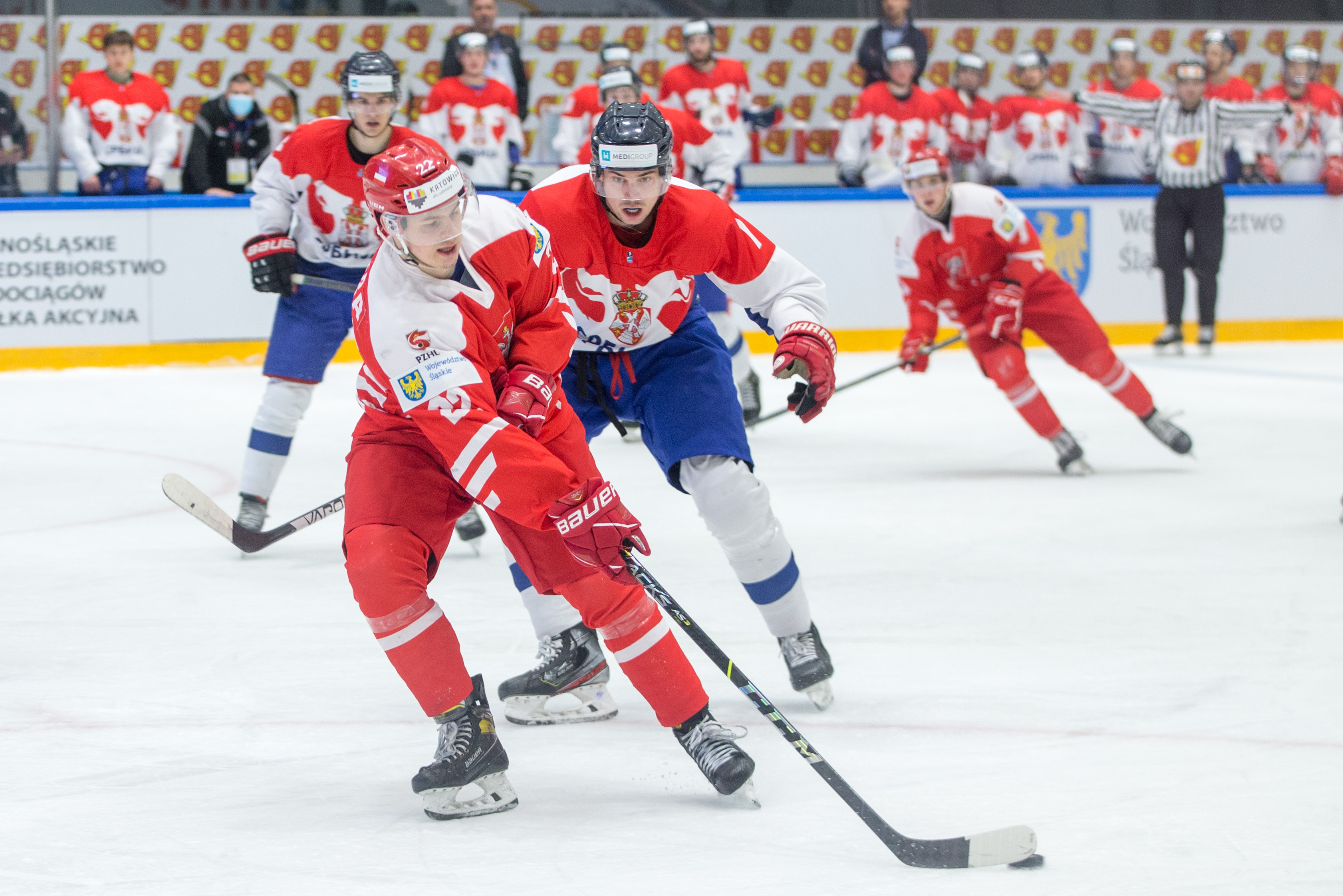 IIHF - Gallery: Serbia vs Poland - 2022 IIHF Ice Hockey World ...