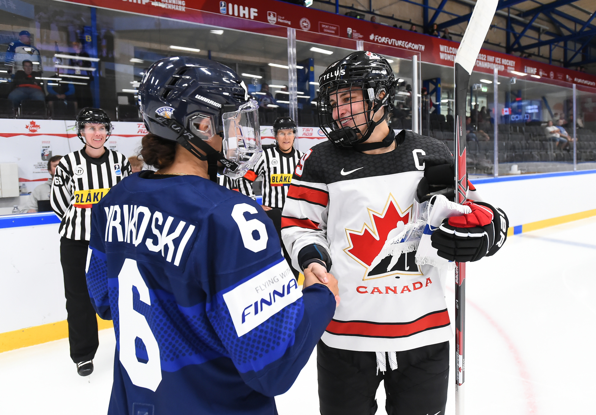 IIHF Gallery Finland vs Canada 2022 IIHF Ice Hockey Women's World