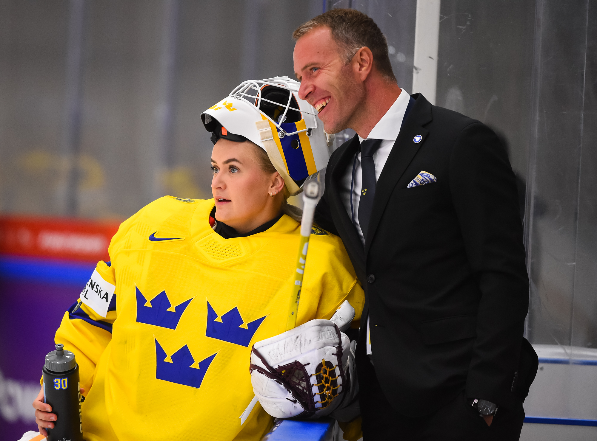 IIHF - Gallery: Germany vs Sweden - 2023 IIHF Women's World