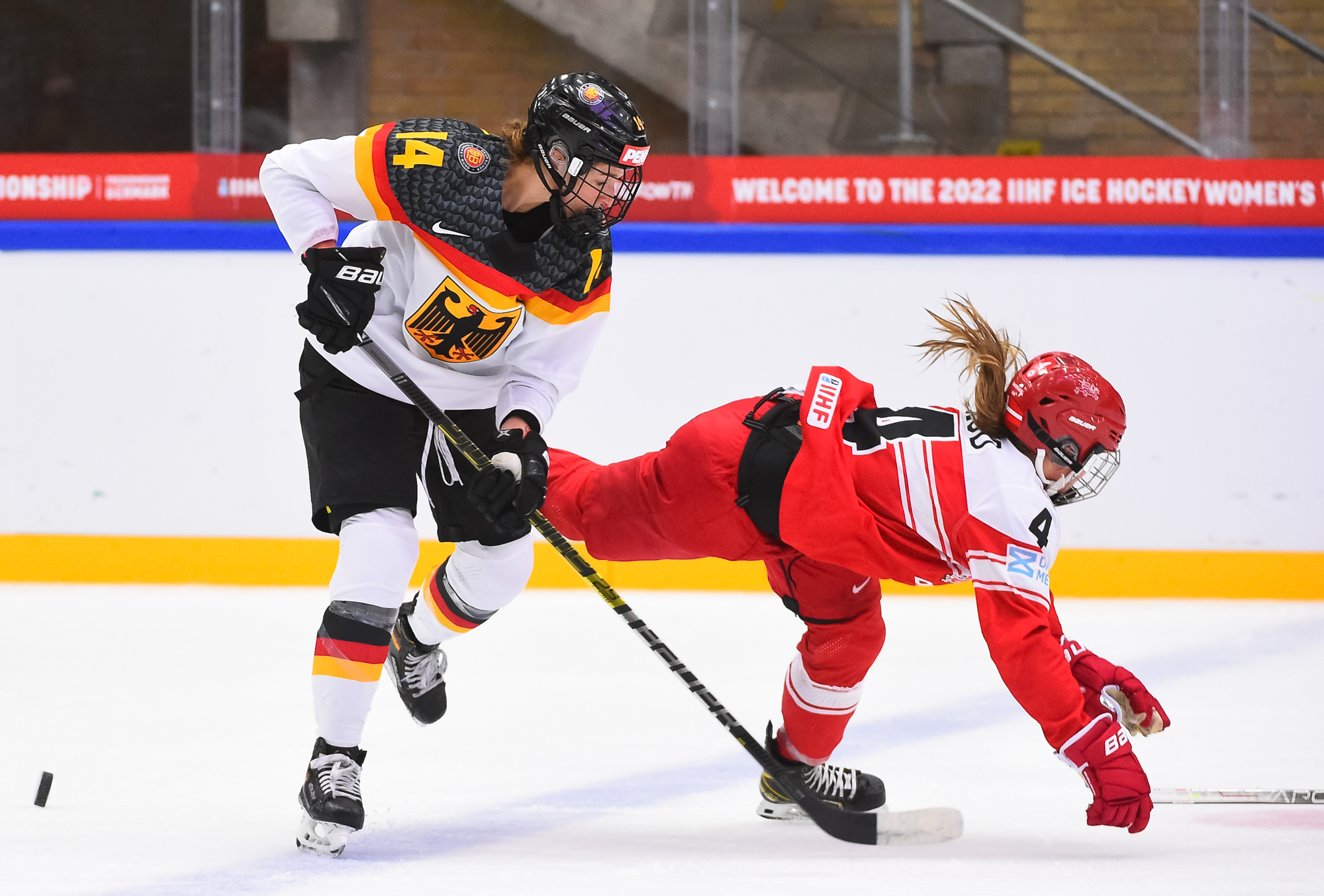 IIHF - Gallery: Denmark Vs Germany - 2022 IIHF Ice Hockey Women's World ...