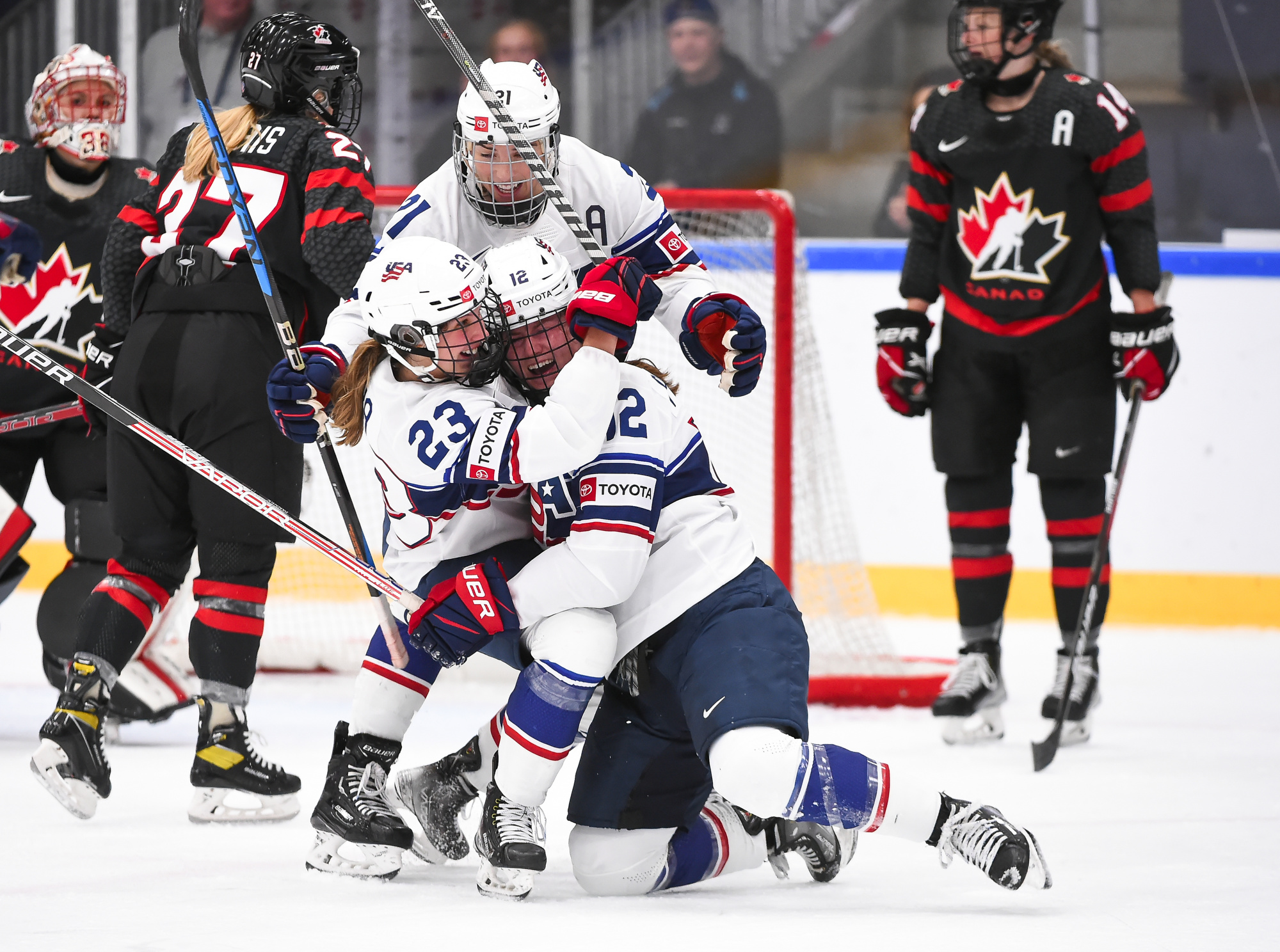 IIHF Gallery Canada vs United States 2022 IIHF Ice Hockey Women's
