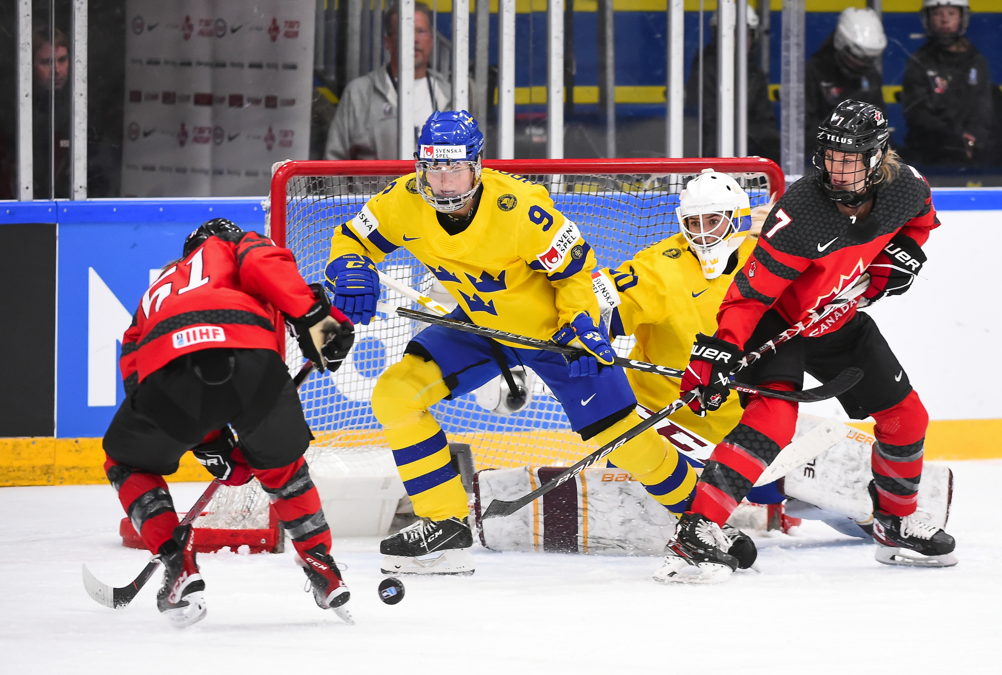 IIHF Gallery Canada vs Sweden (QF) 2022 IIHF Ice Hockey Women's