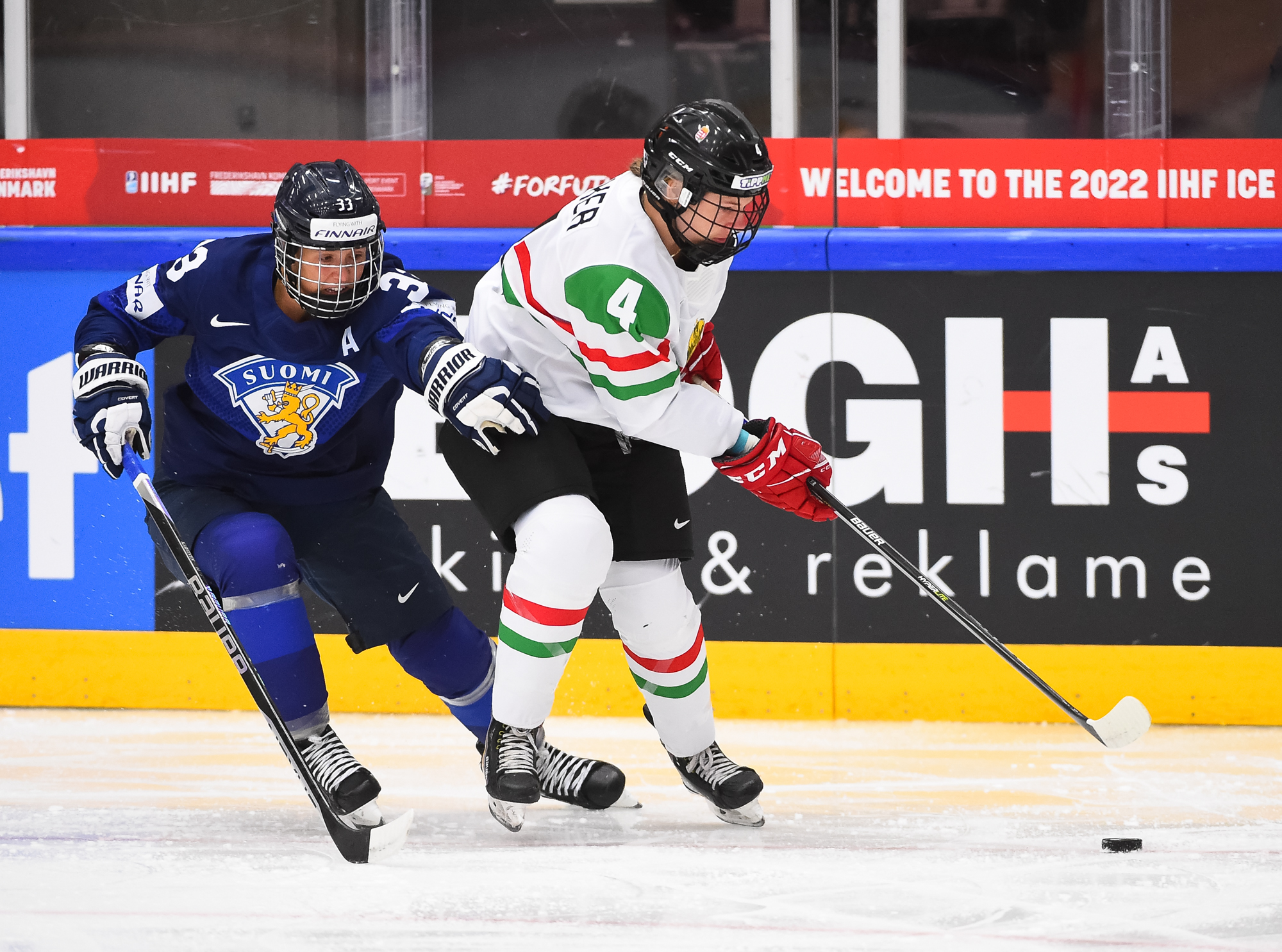 IIHF - Gallery: Finland Vs Hungary (Pl.) - 2022 IIHF Ice Hockey Women's ...