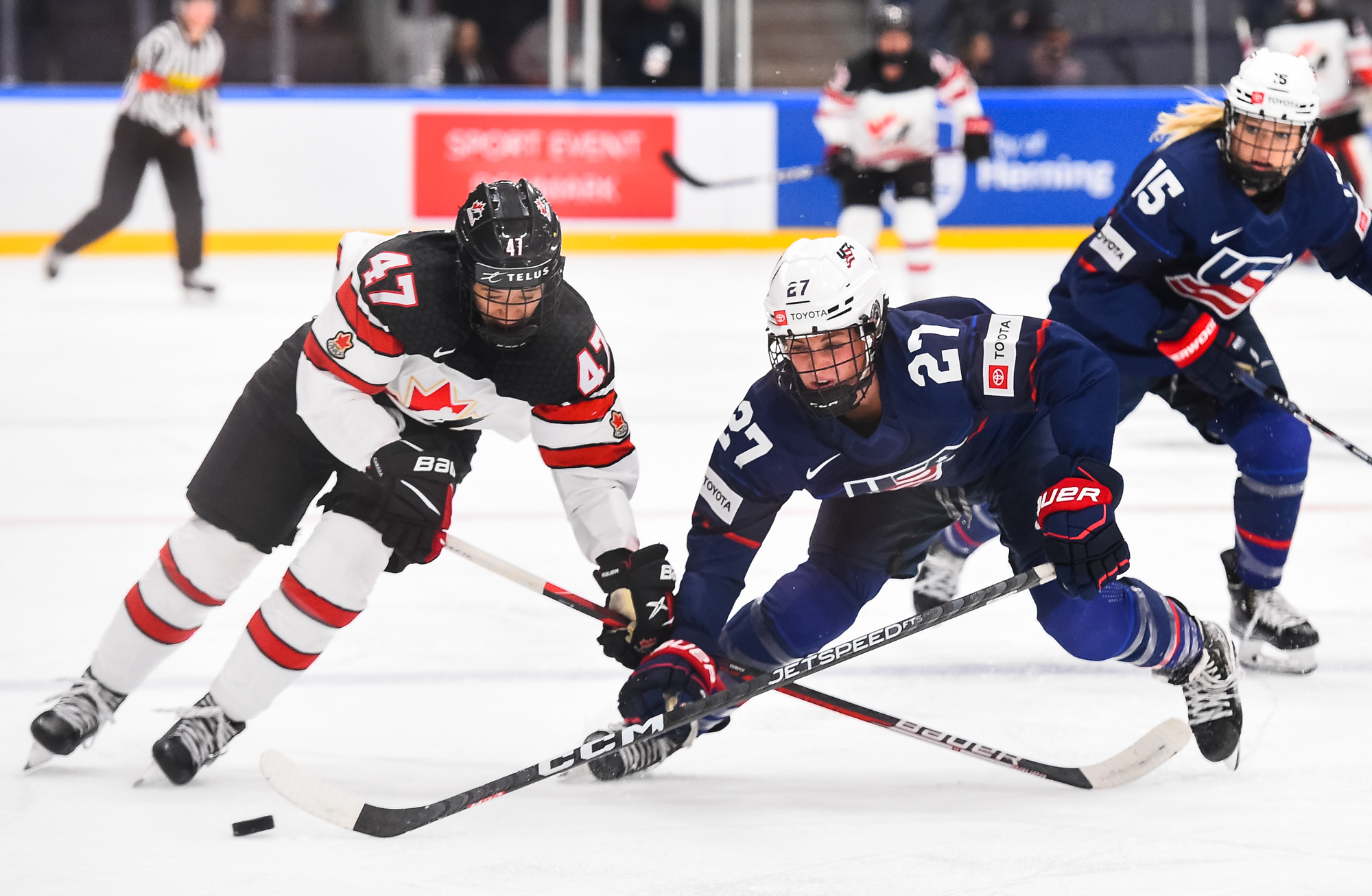 IIHF - USA - CAN 04.09.2022 - 2022 IIHF ICE HOCKEY WOMEN'S WORLD ...