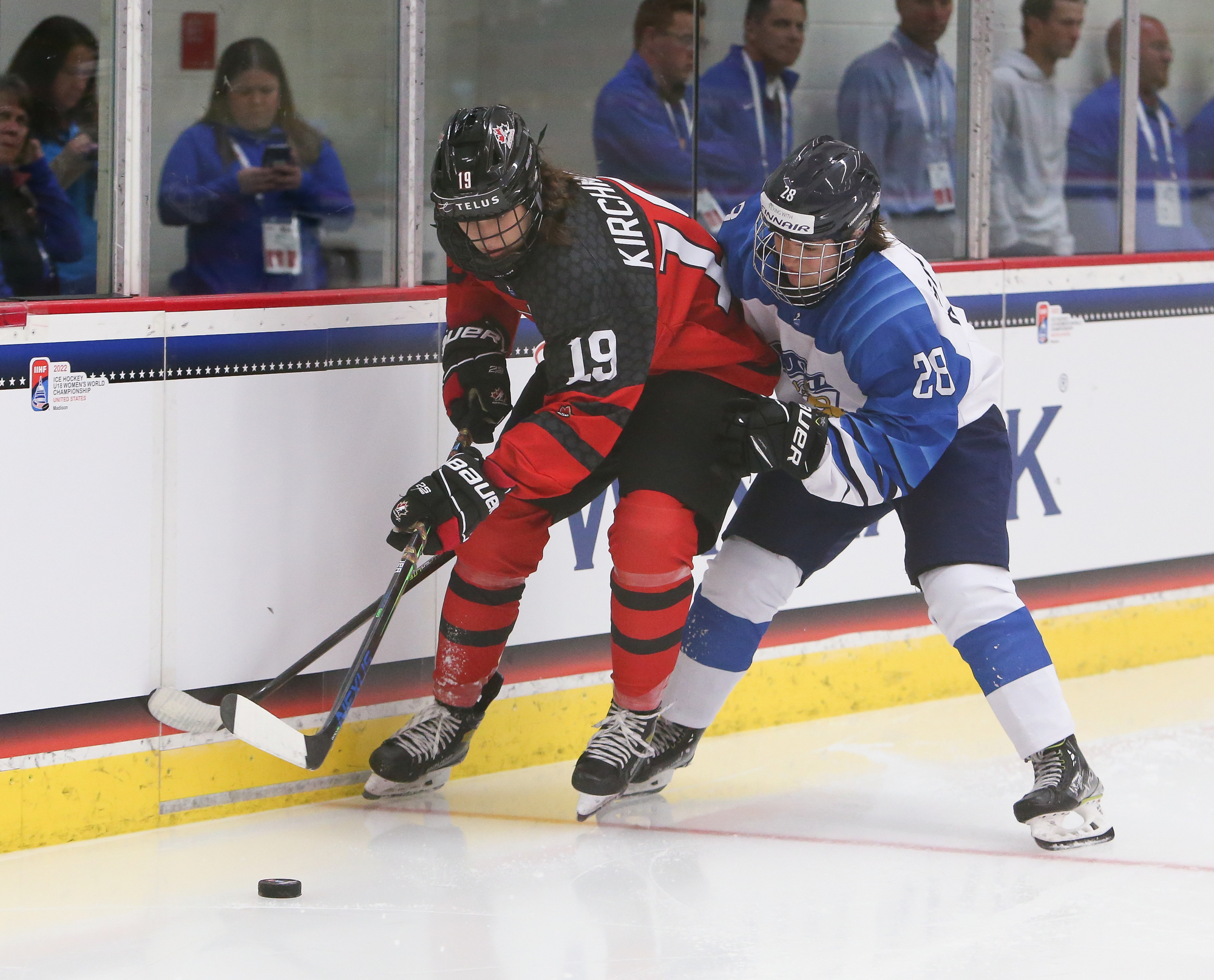 Iihf Gallery Canada Vs Finland 22 Iihf Ice Hockey U18 Women S World Championship