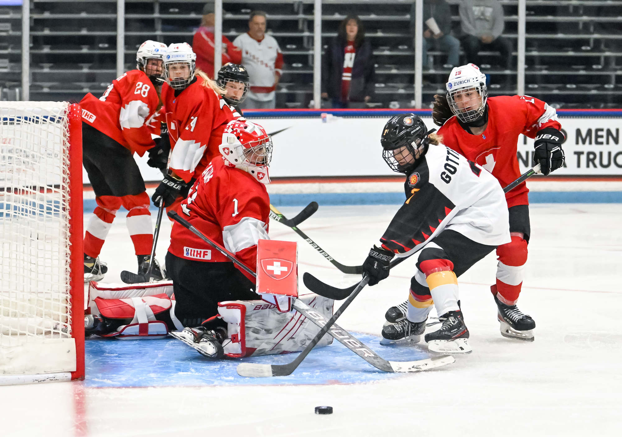 IIHF Gallery Switzerland vs Germany 2022 IIHF Ice Hockey U18 Women