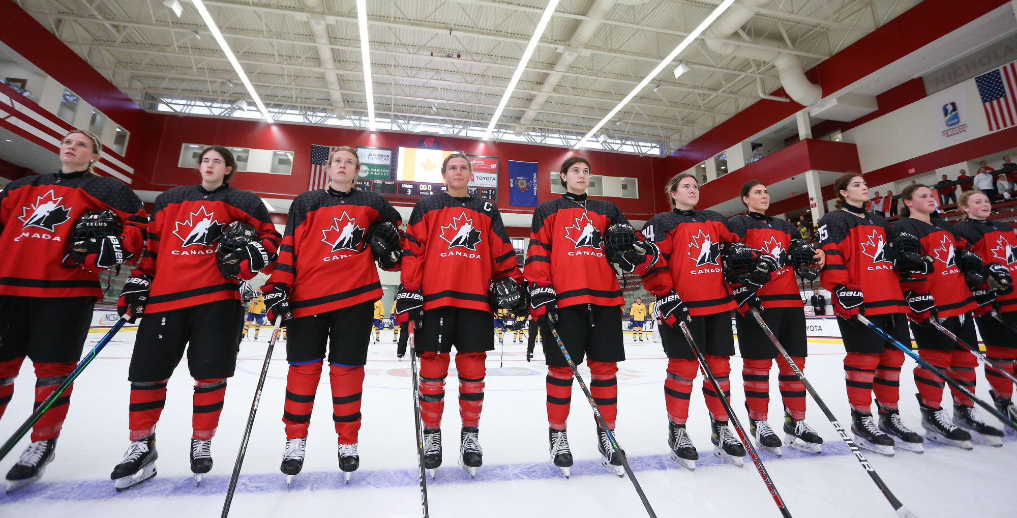 Iihf Gallery Canada Vs Sweden 22 Iihf Ice Hockey U18 Women S World Championship