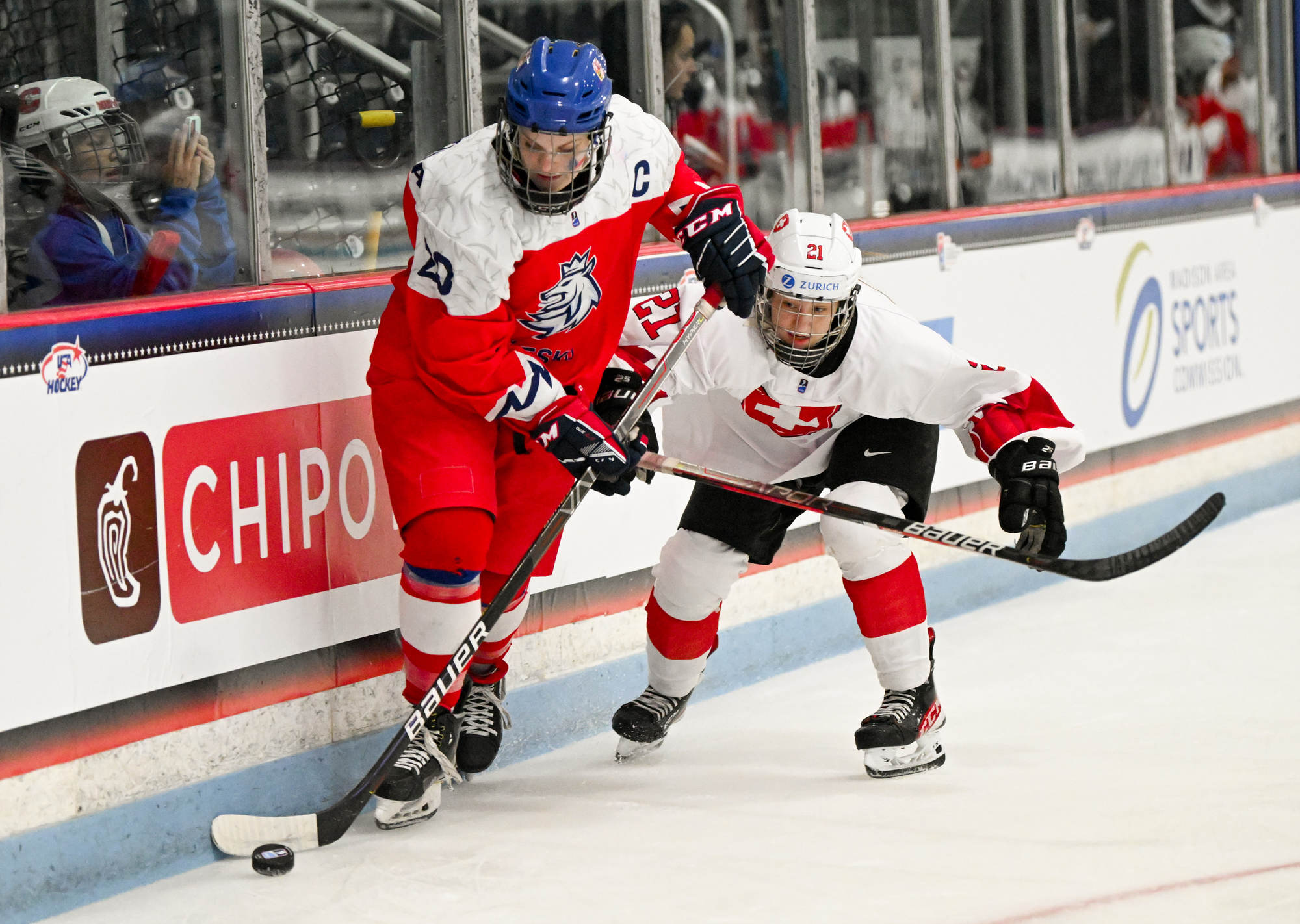 IIHF Gallery Czechia vs Switzerland 2022 IIHF Ice Hockey U18 Women