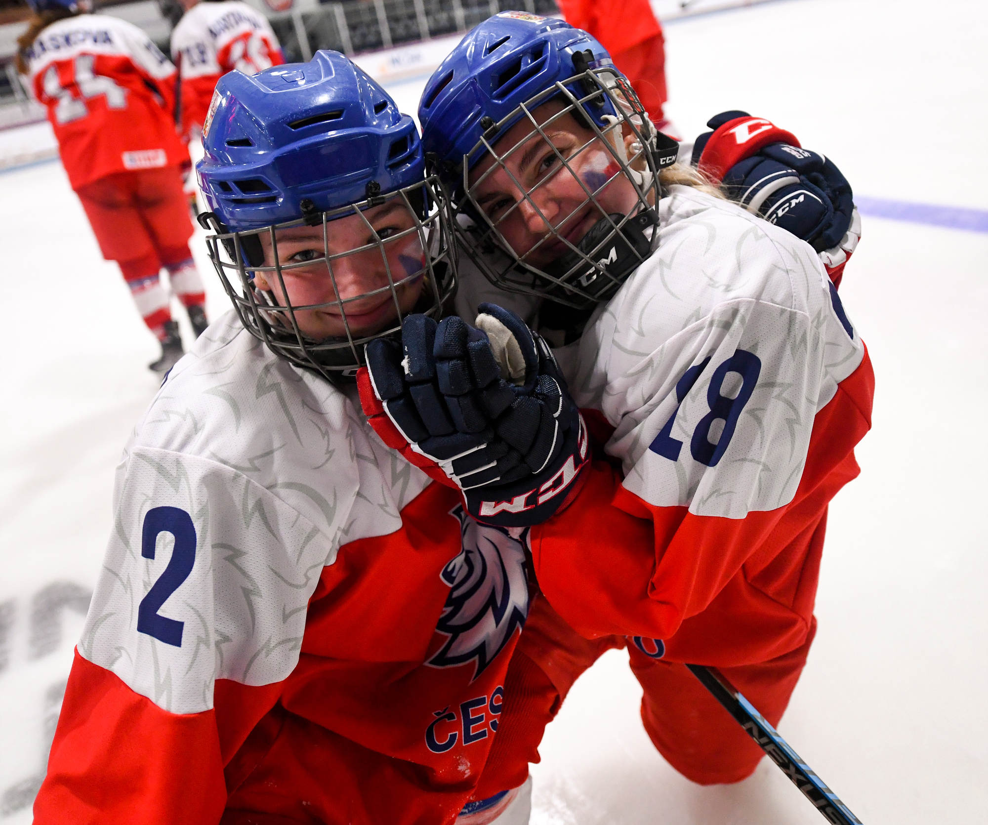 IIHF Gallery Czechia vs Switzerland 2022 IIHF Ice Hockey U18 Women