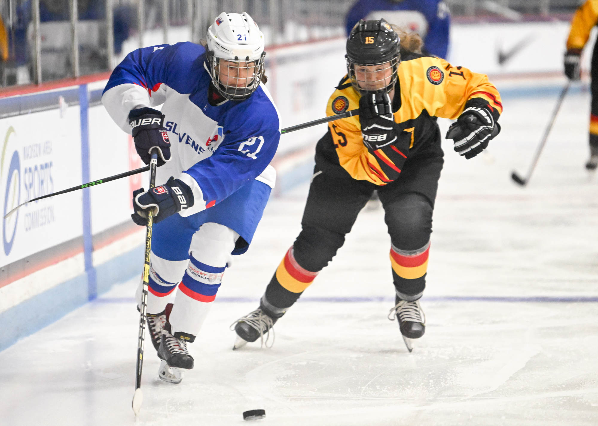 IIHF Gallery Germany vs Slovakia 2022 IIHF Ice Hockey U18 Women's