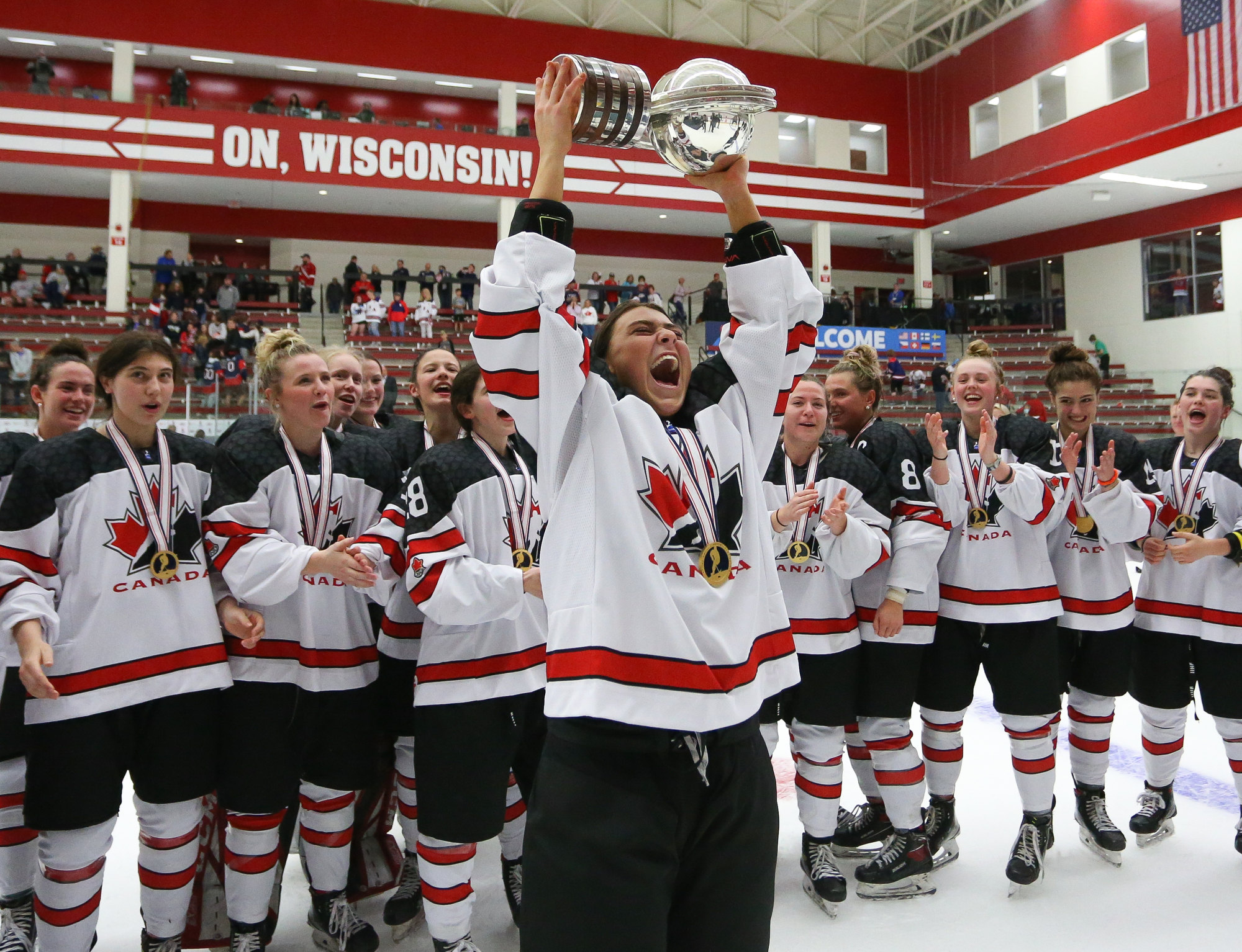 Iihf Canada Strikes Gold