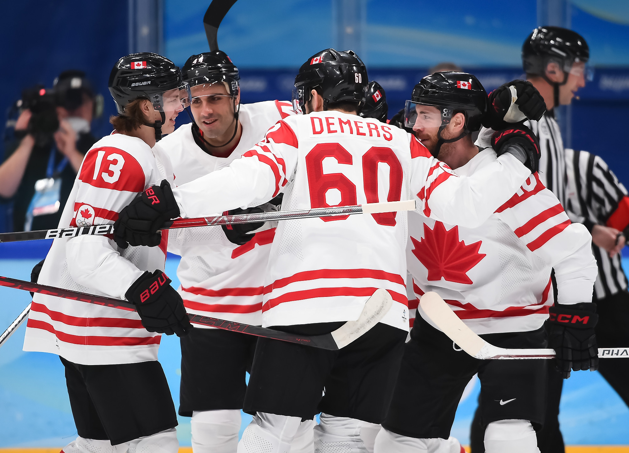 IIHF - Gallery: China vs Canada - 2022 Olympic Men's Ice Hockey Tournament