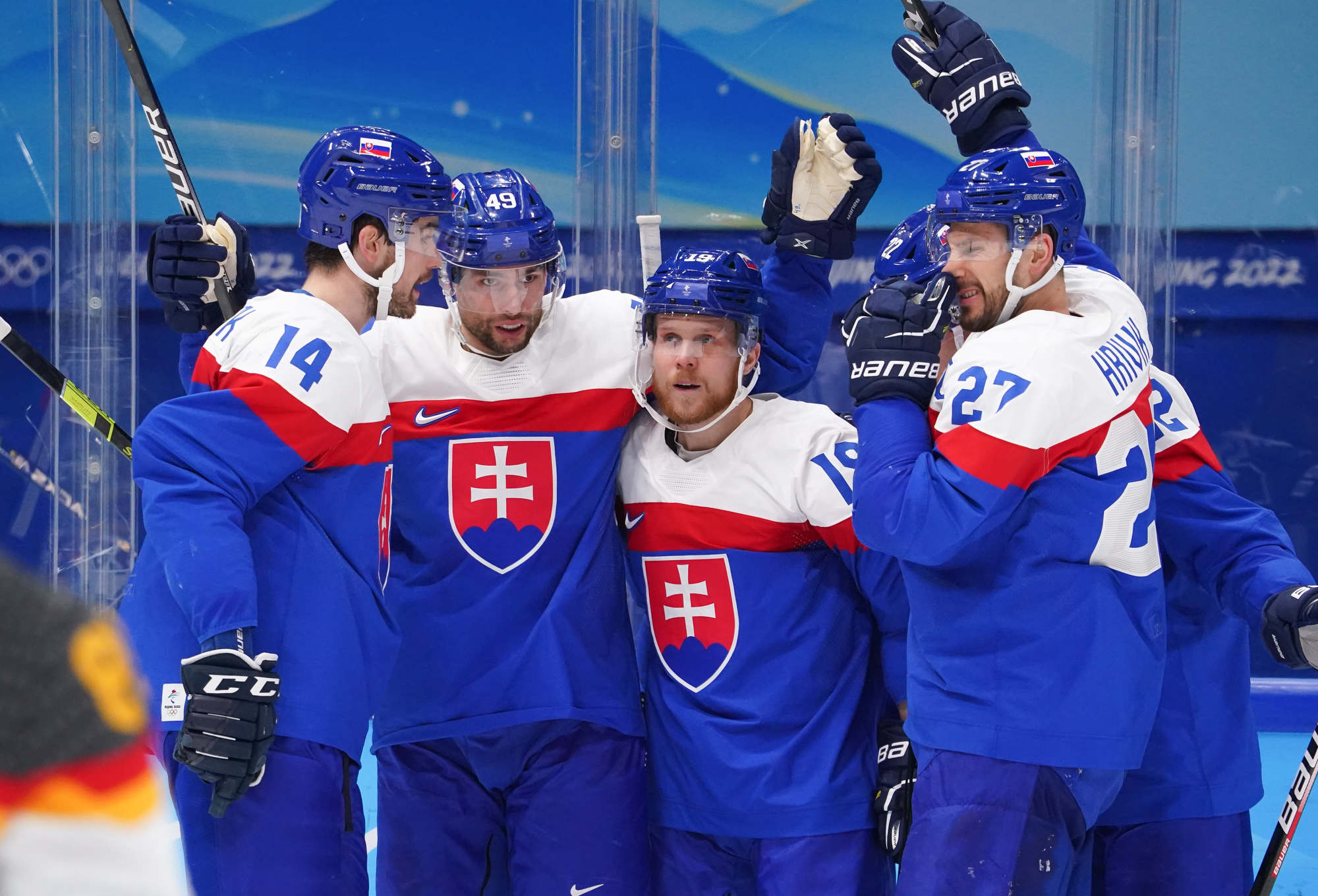 IIHF Gallery Slovakia vs Germany (QP) 2022 Olympic Men's Ice