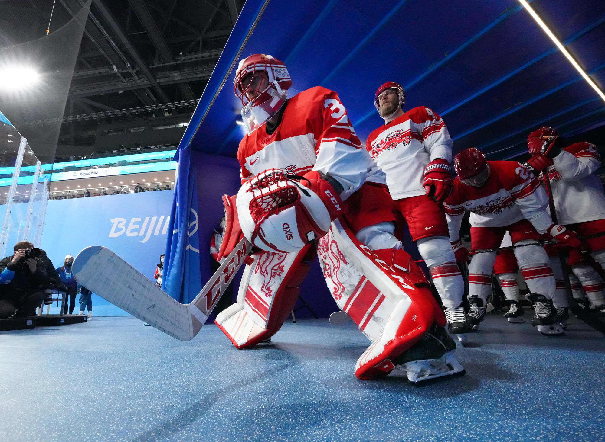 IIHF Gallery ROC vs Denmark (QF) 2022 Olympic Men's Ice Hockey