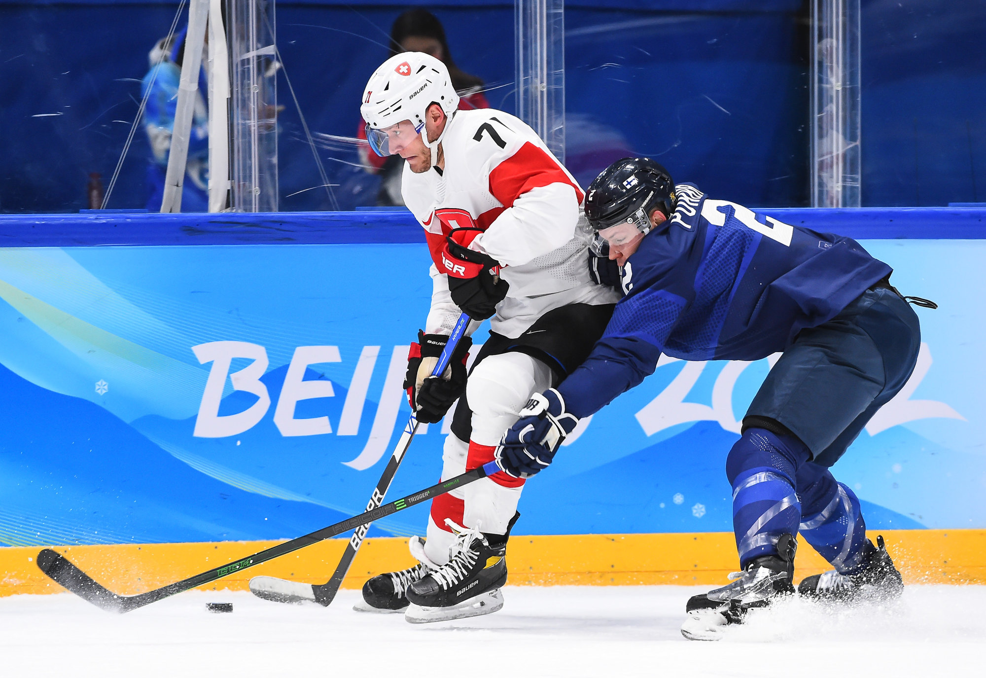 IIHF Gallery Finland vs Switzerland (QF) 2022 Olympic Men's Ice