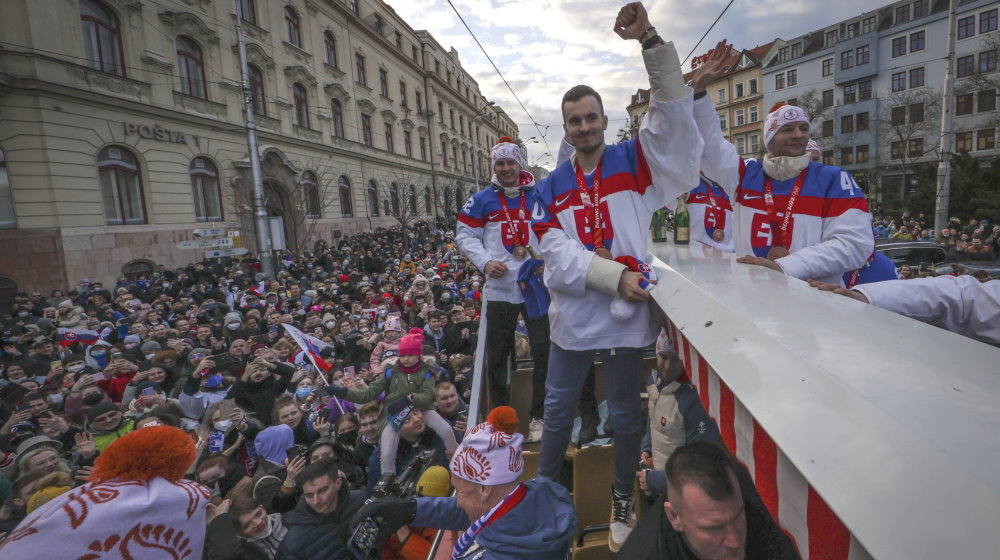 IIHF - Slovaks: "We made history" - Vimarsana News