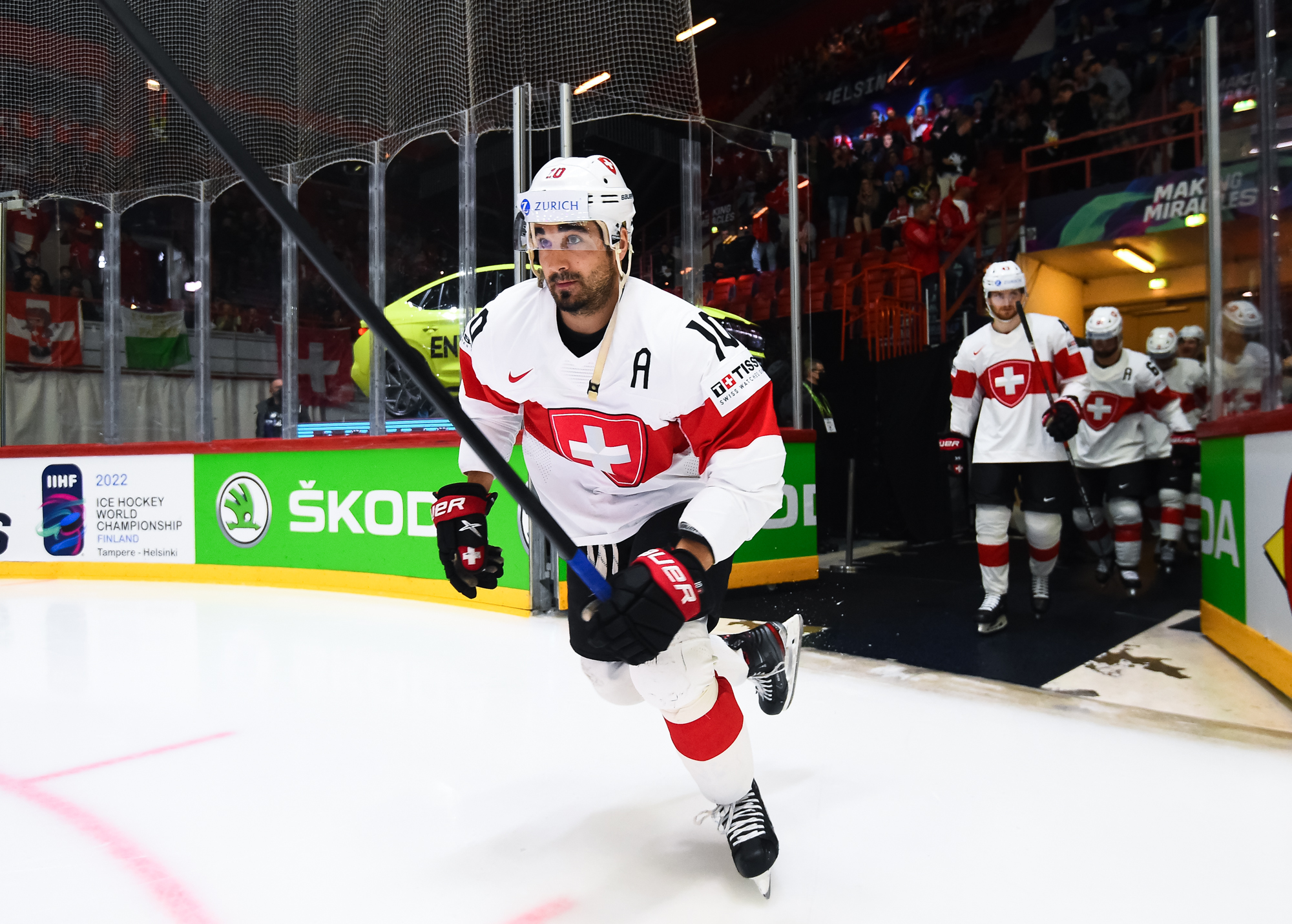 2021 AMPIR IIHF World Championship #SUI04 Nico Hischier (Team Switzerland)