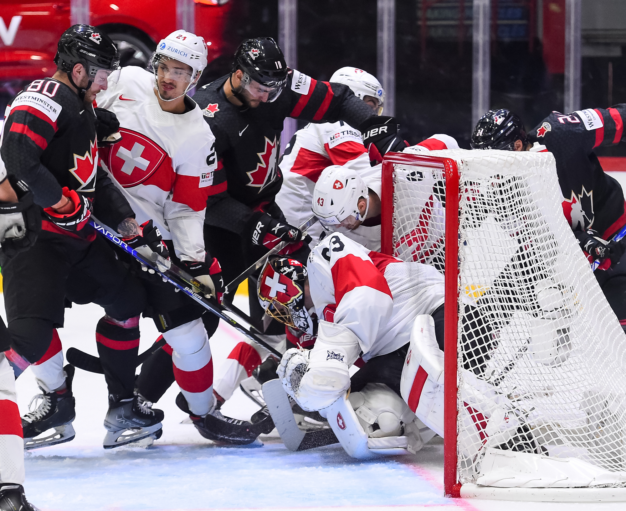 2021 AMPIR IIHF World Championship #SUI04 Nico Hischier (Team Switzerland)