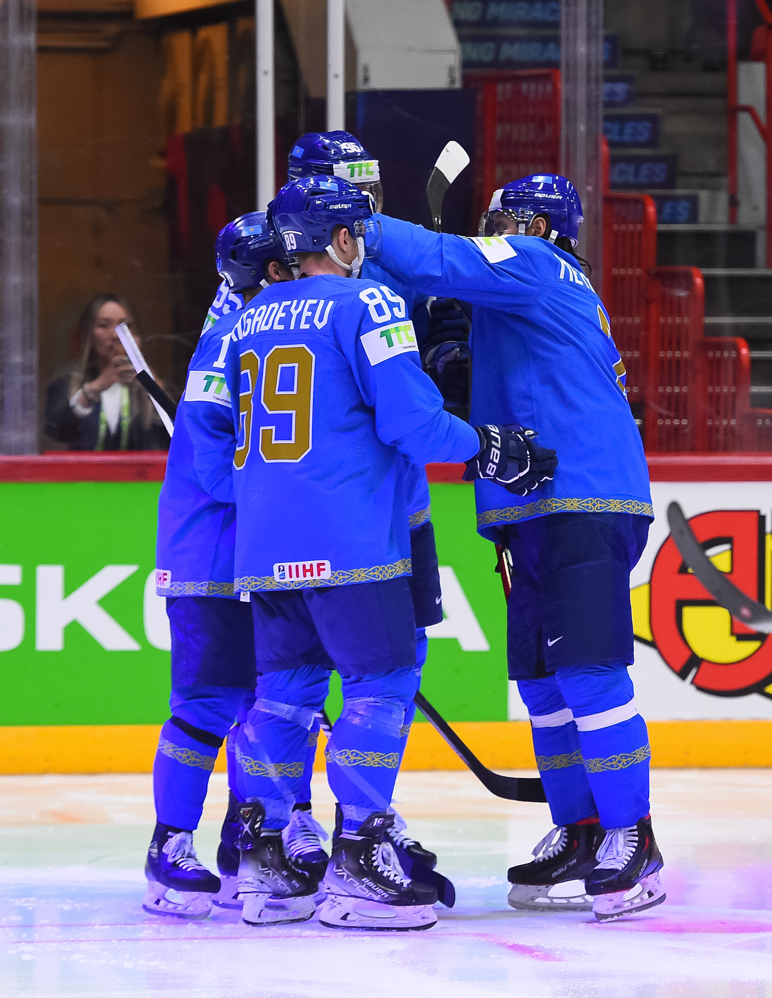 IIHF - Gallery: Kazakhstan vs Germany - 2022 IIHF Ice Hockey World  Championship