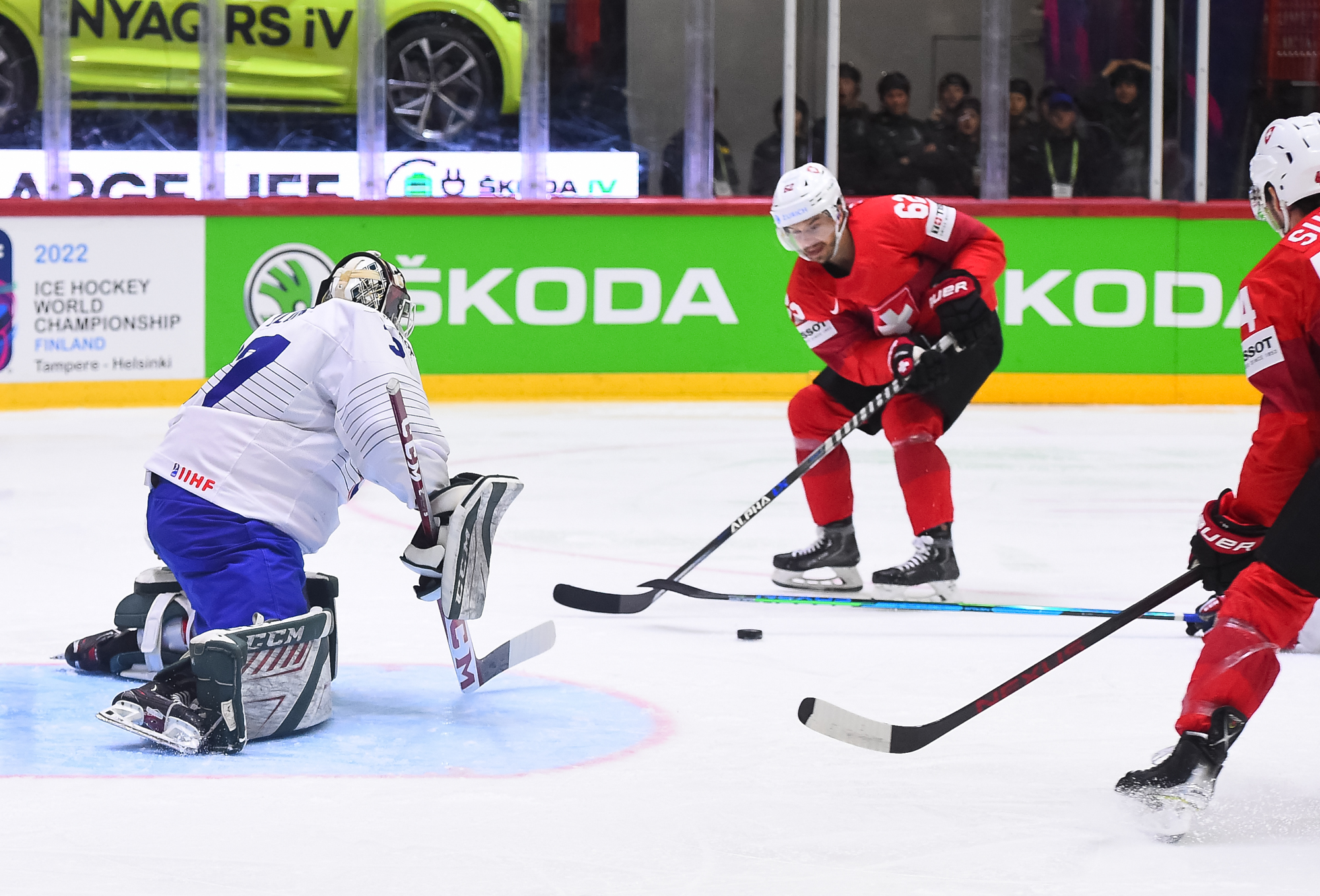 IIHF - Galleria Sveitsi - Ranska - 2022 Jääkiekon MM-kisat