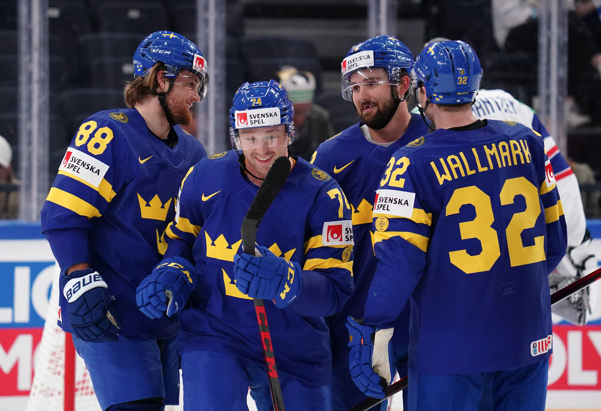 Sweden ice outlet hockey jersey