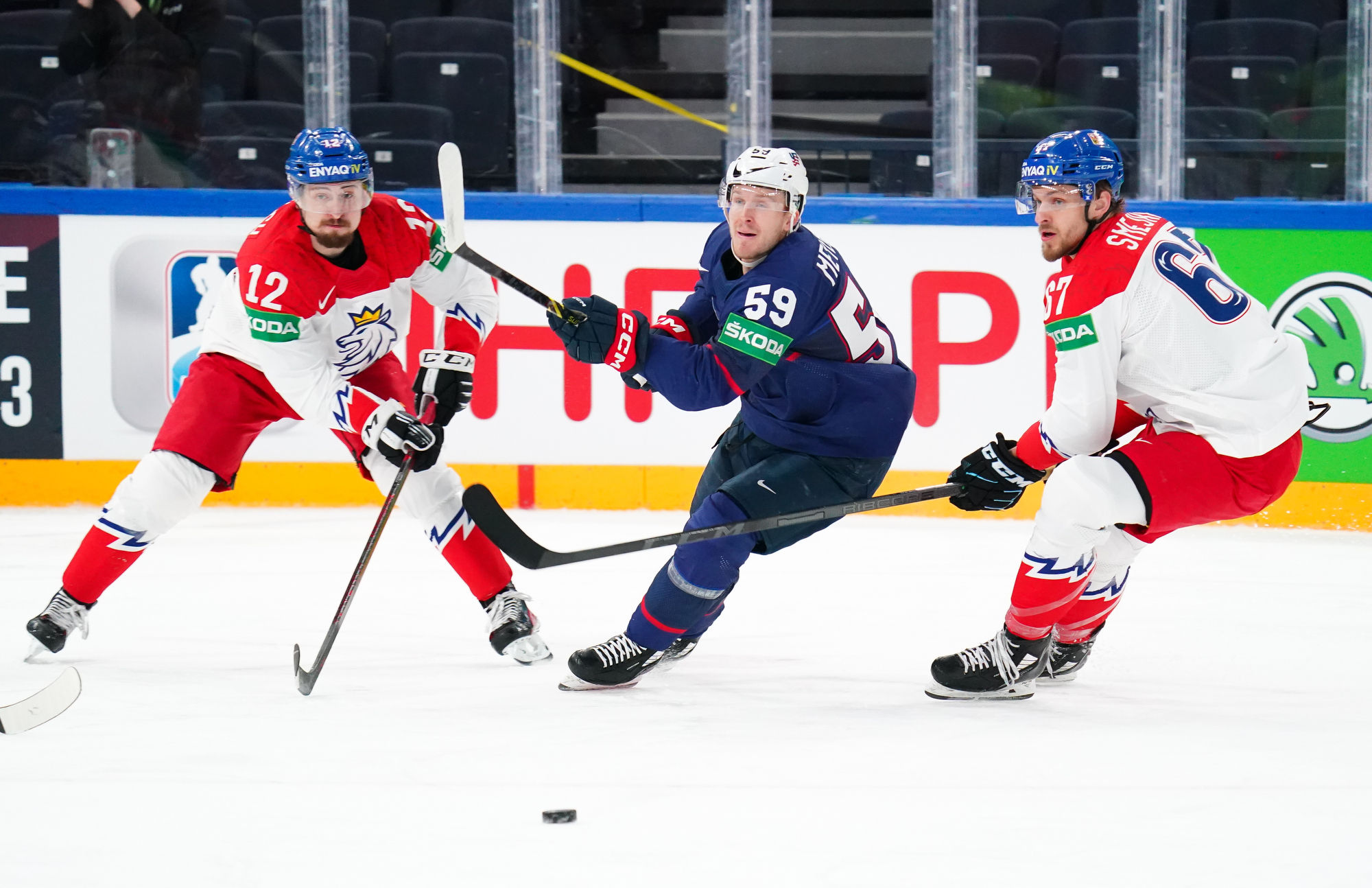 IIHF - Galleria Yhdysvallat - Tshekki - 2022 Jääkiekon MM-kisat