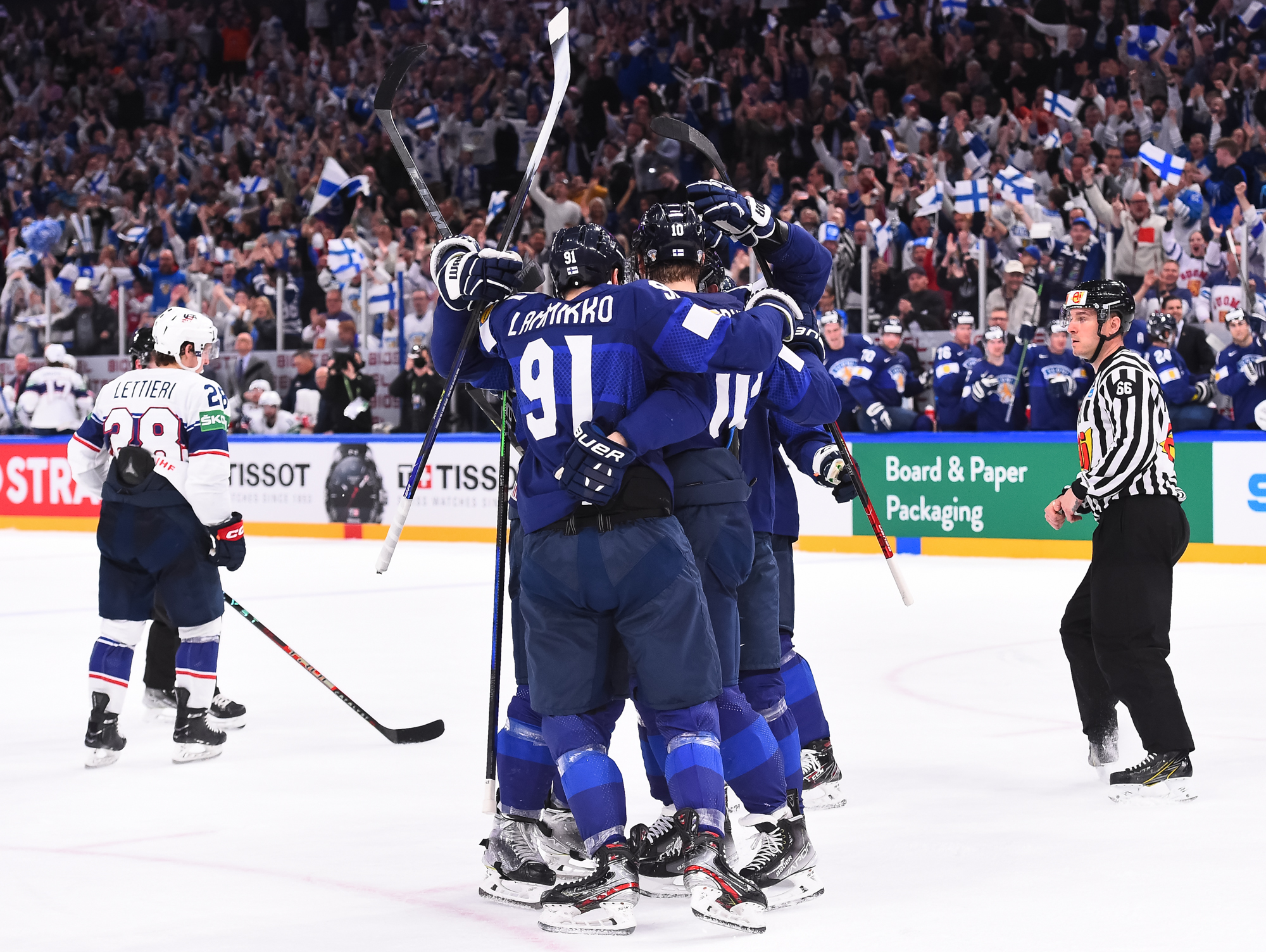 IIHF Gallery Finland vs United States (SF) 2022 IIHF Ice Hockey