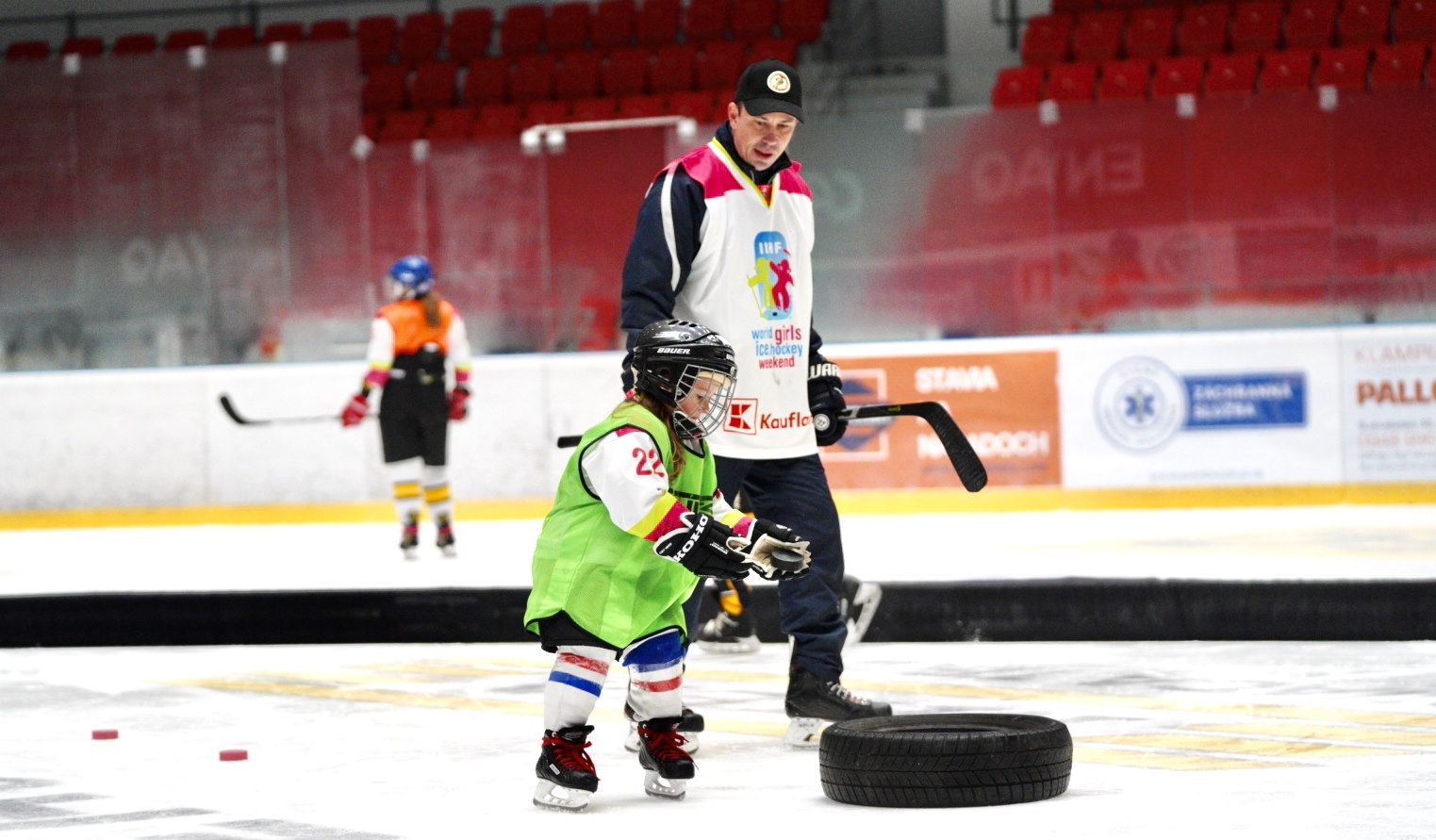 Stanley Cup visits IIHF World Girls Hockey Weekend at Golden