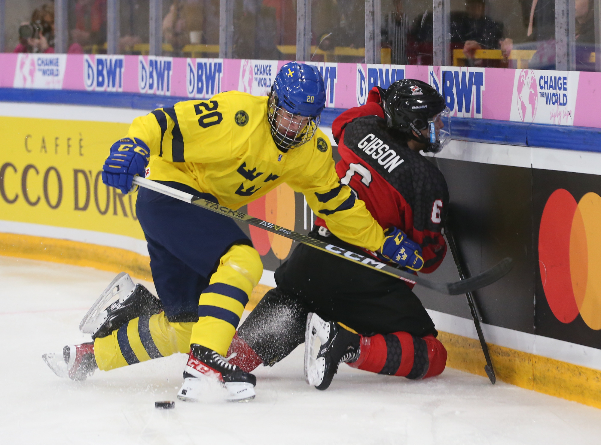 IIHF Gallery Canada vs Sweden 2023 IIHF Ice Hockey U18 World