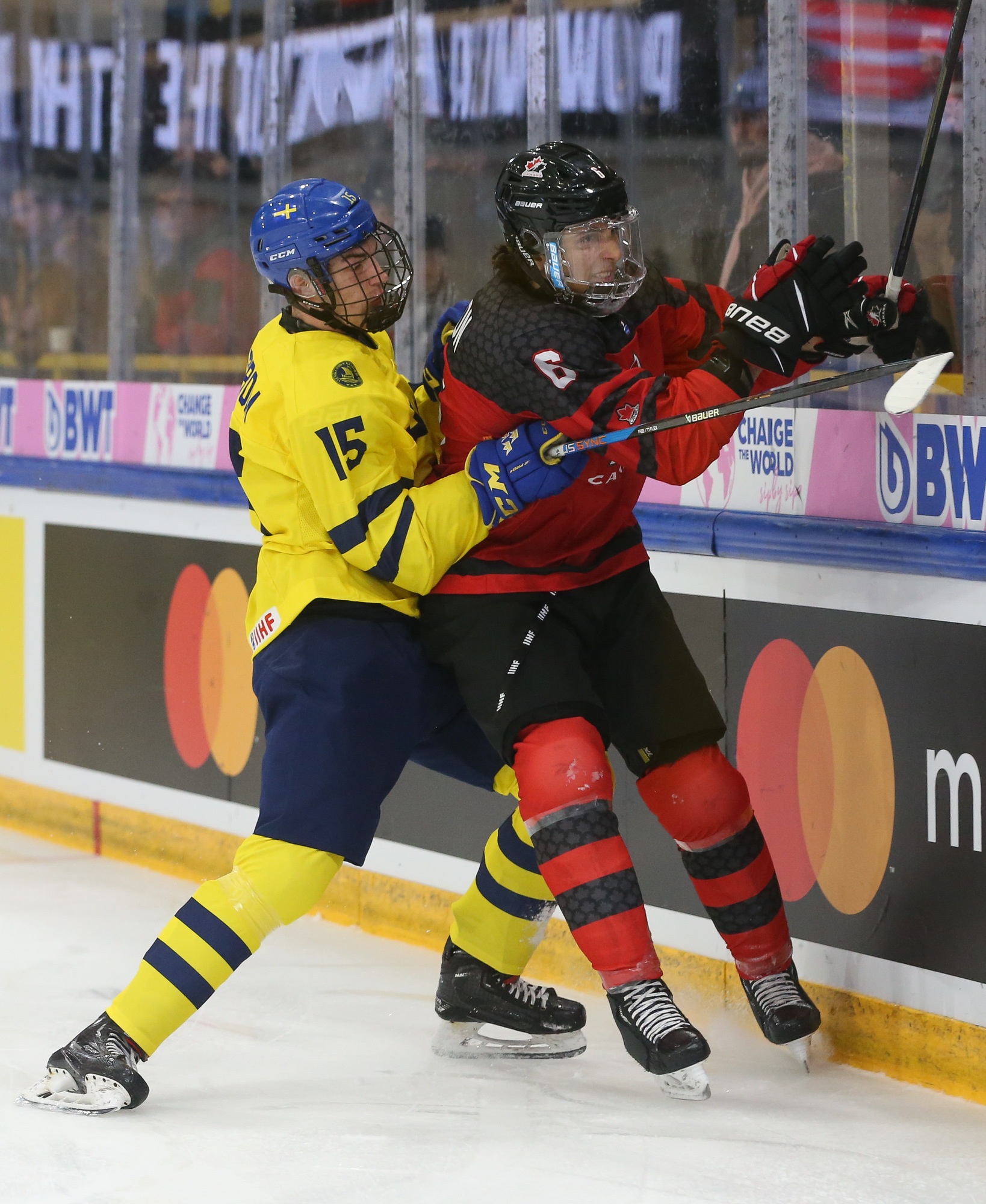 IIHF Gallery Canada vs Sweden 2023 IIHF Ice Hockey U18 World