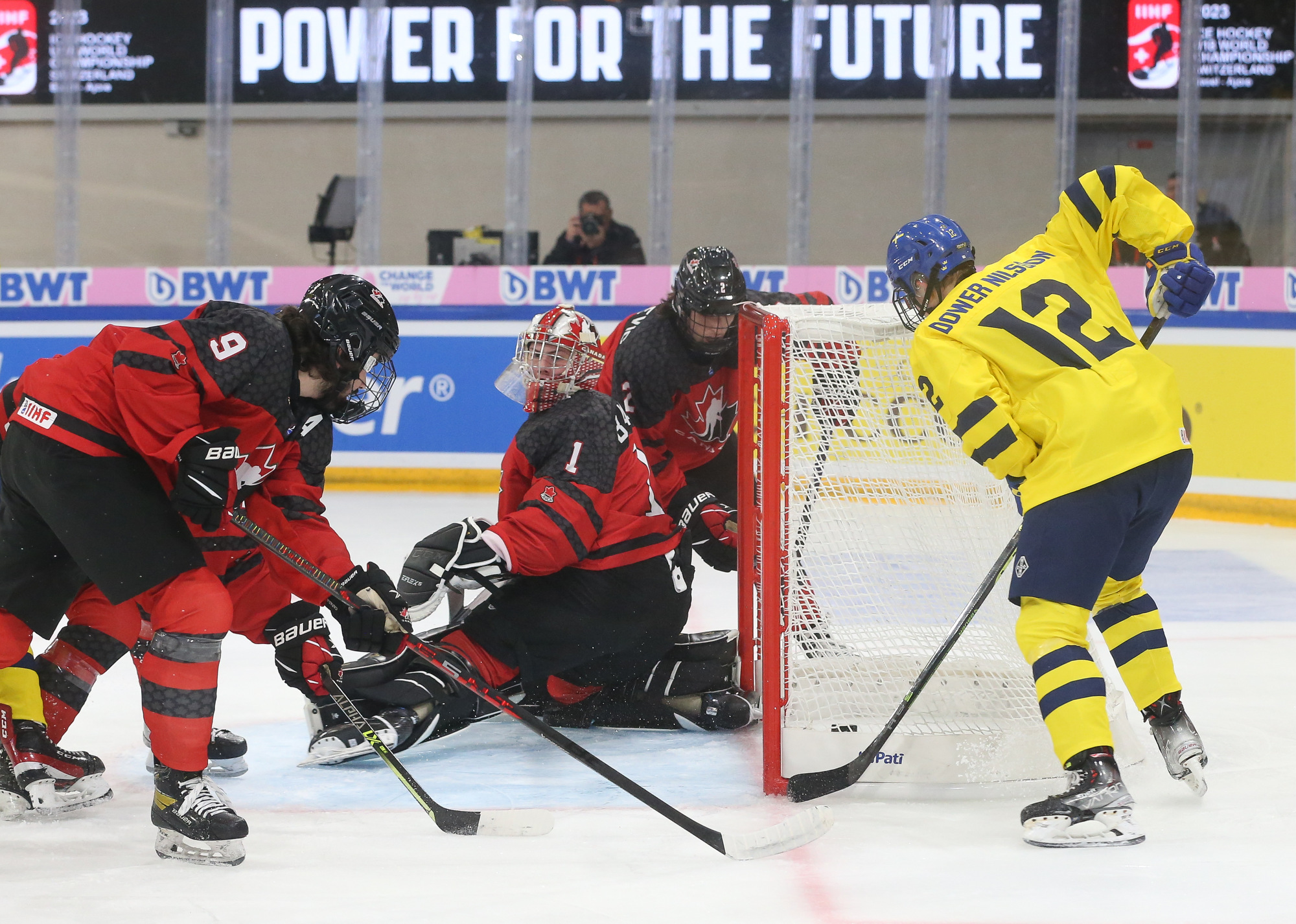 IIHF Gallery Canada vs Sweden 2023 IIHF Ice Hockey U18 World