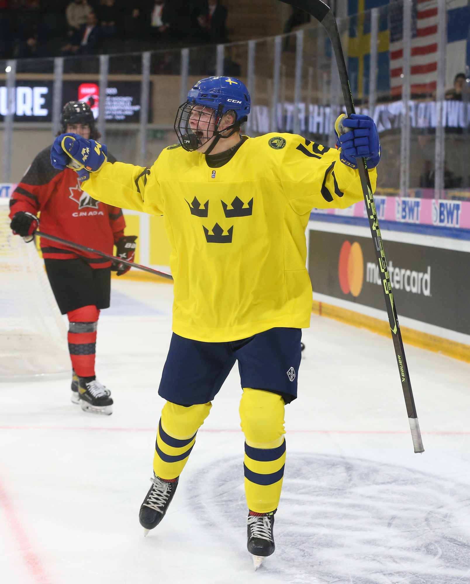 IIHF Gallery Canada vs Sweden 2023 IIHF Ice Hockey U18 World
