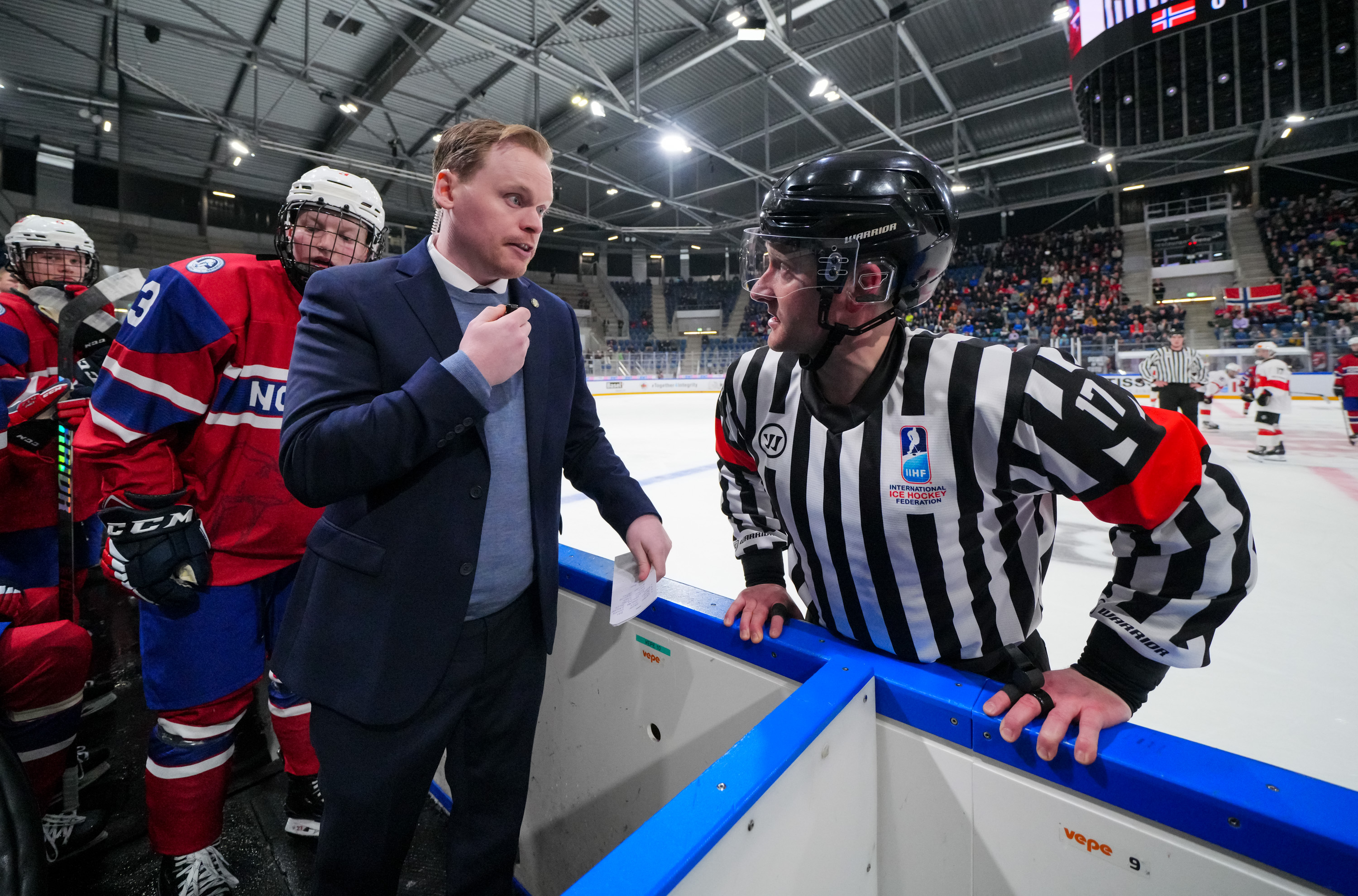 IIHF - Gallery: Norway Vs Switzerland - 2023 IIHF Ice Hockey U18 World ...