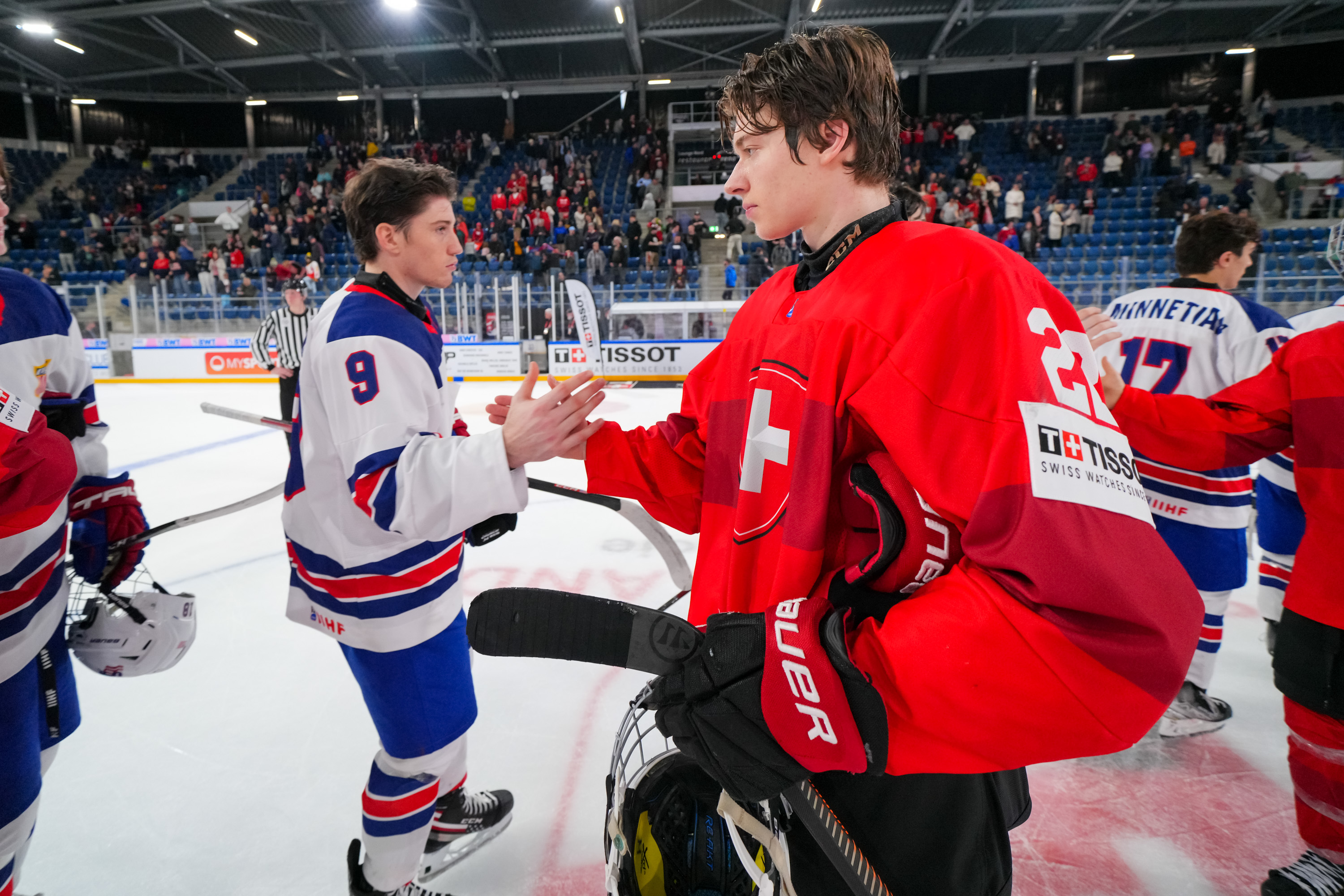 IIHF - Gallery: Switzerland Vs United States - 2023 IIHF Ice Hockey U18 ...