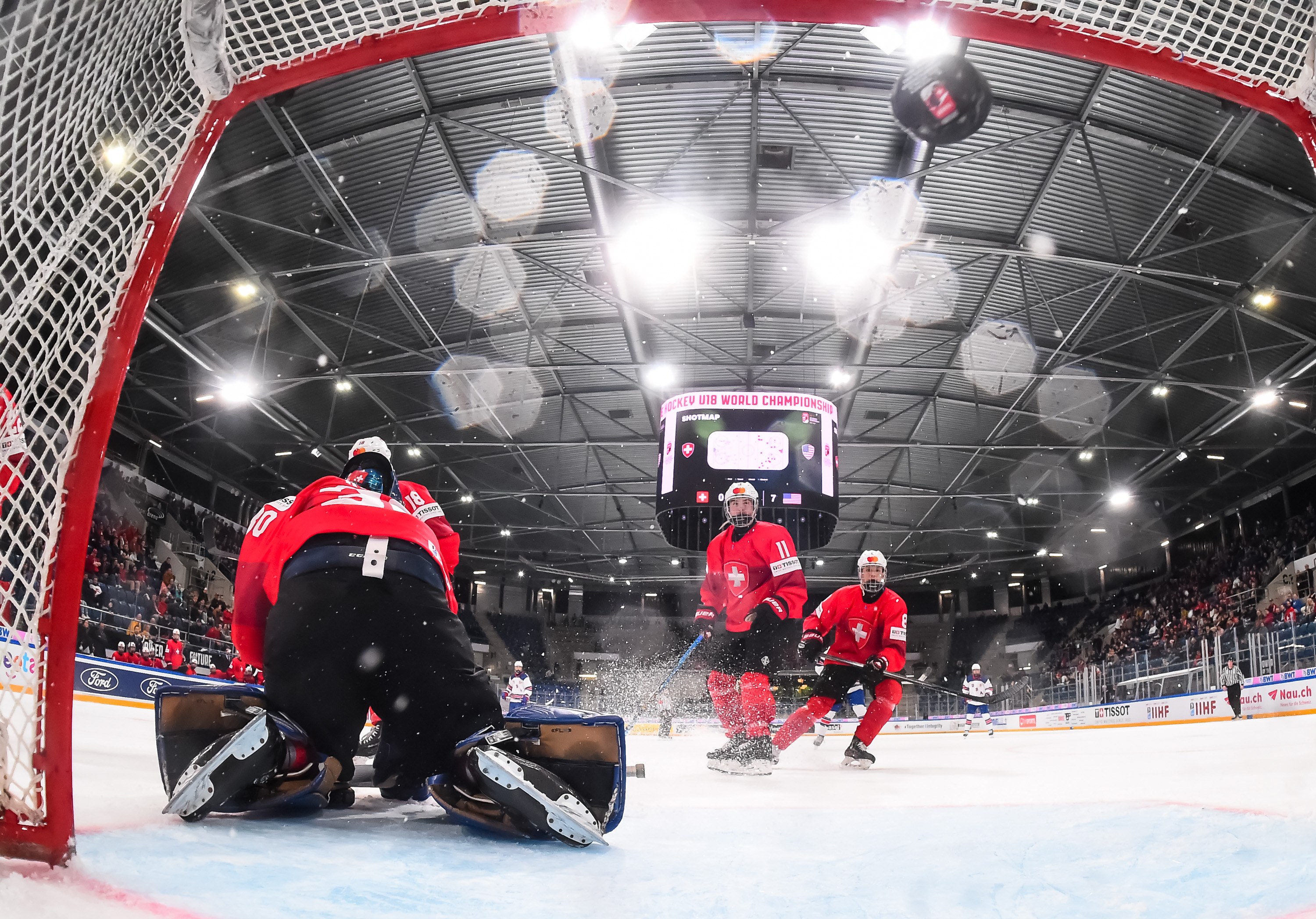 IIHF - Gallery: Switzerland Vs United States - 2023 IIHF Ice Hockey U18 ...