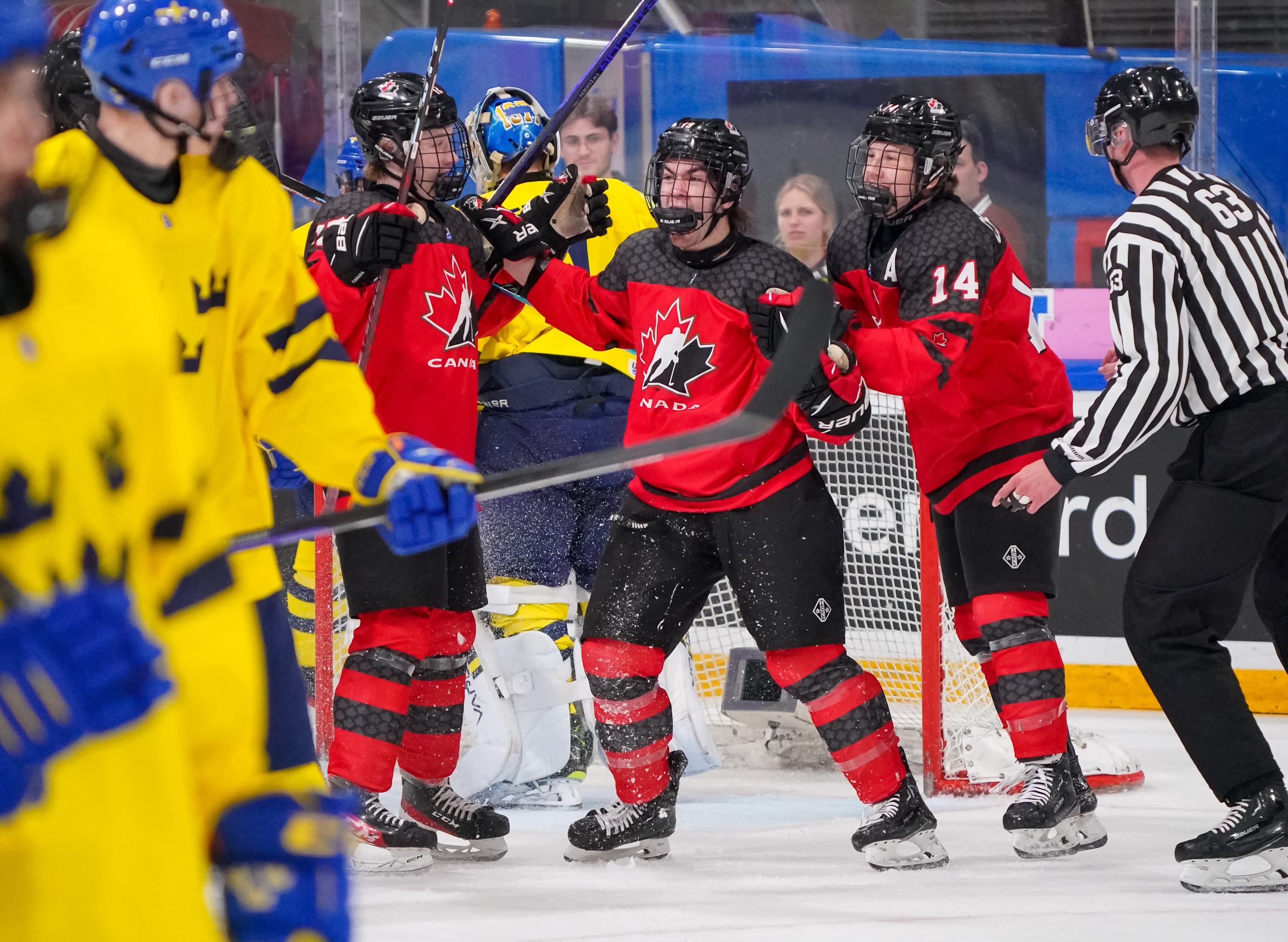 IIHF Gallery Sweden vs Canada (SF) 2023 IIHF Ice Hockey U18 World