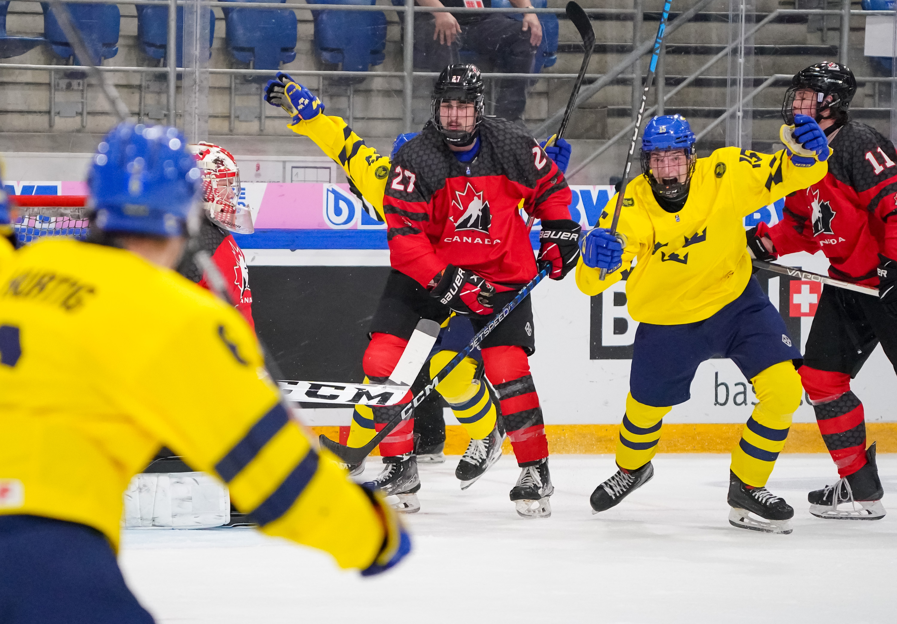 IIHF Gallery Sweden vs Canada (SF) 2023 IIHF Ice Hockey U18 World