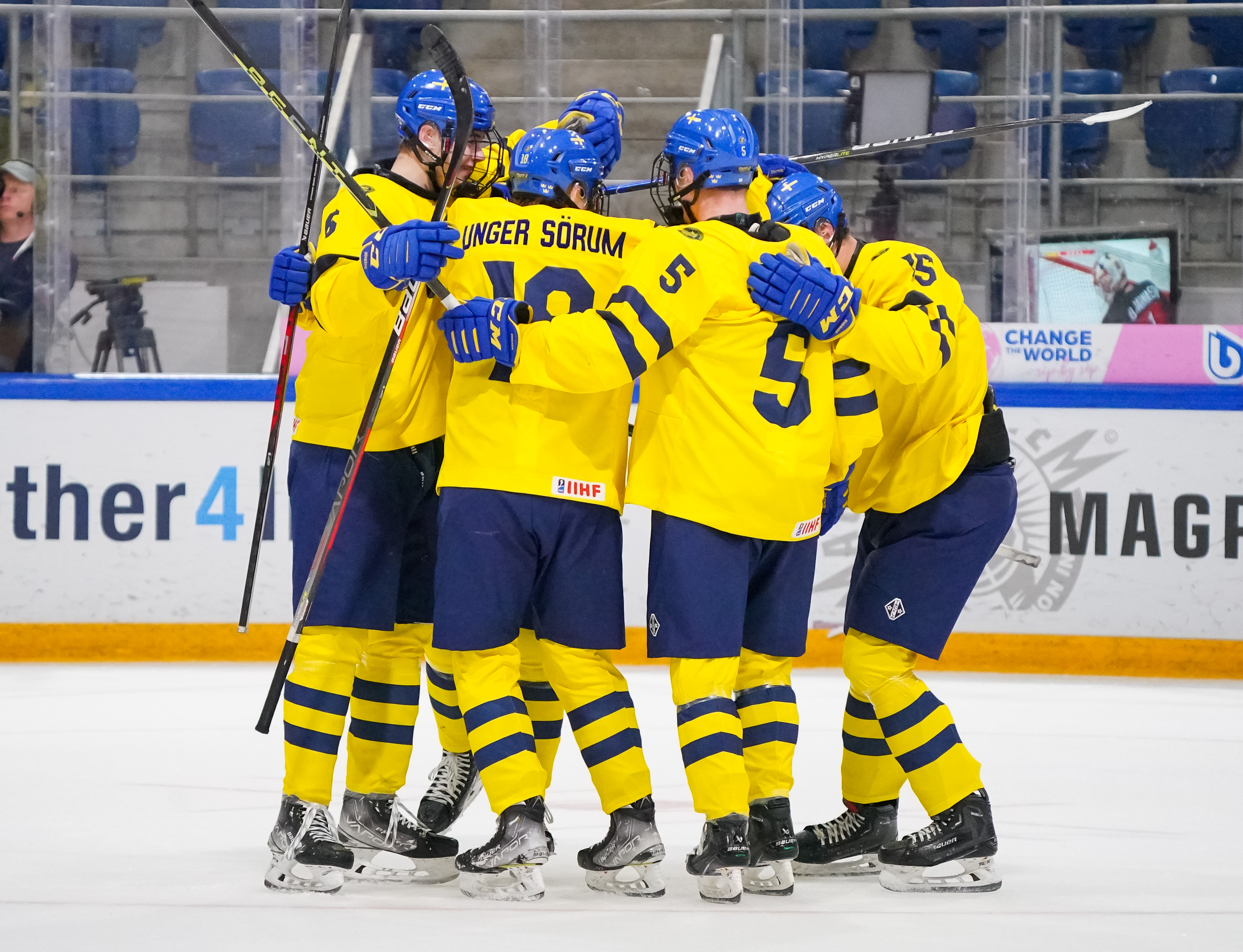 IIHF Gallery Sweden vs Canada (SF) 2023 IIHF Ice Hockey U18 World