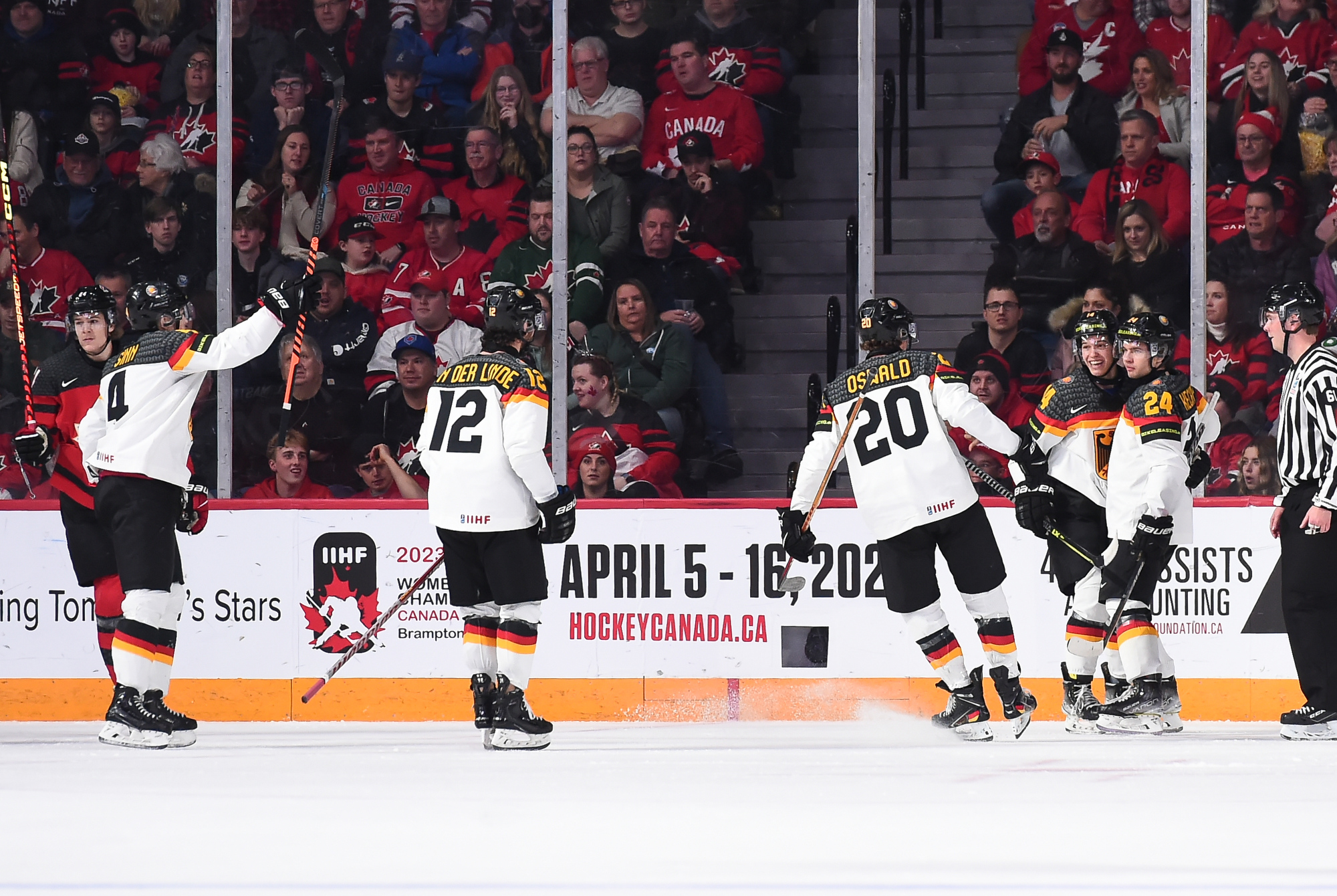 IIHF - Gallery: Canada Vs Germany - 2023 IIHF World Junior Championship