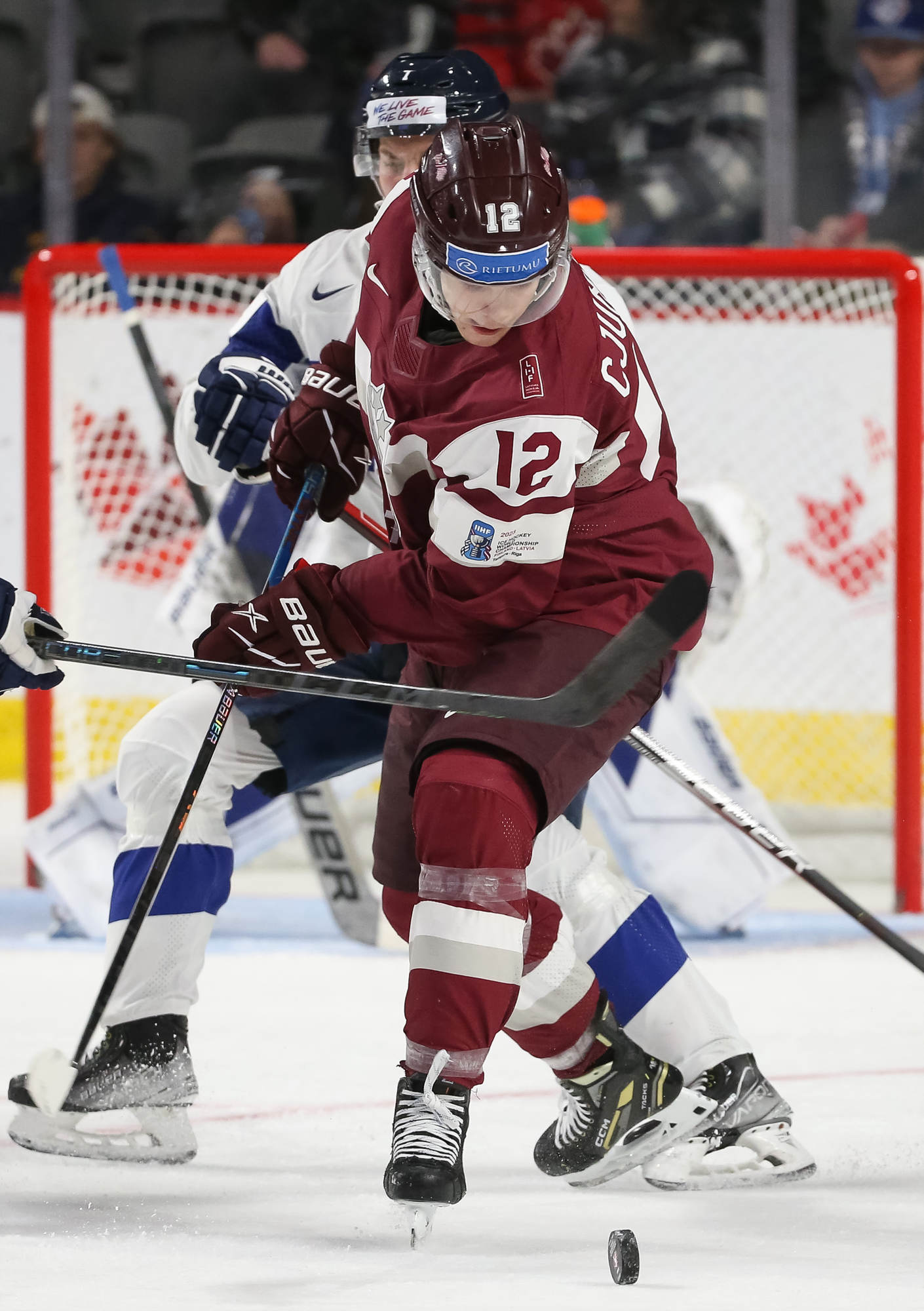 IIHF Gallery Latvia vs Finland 2023 IIHF World Junior Championship