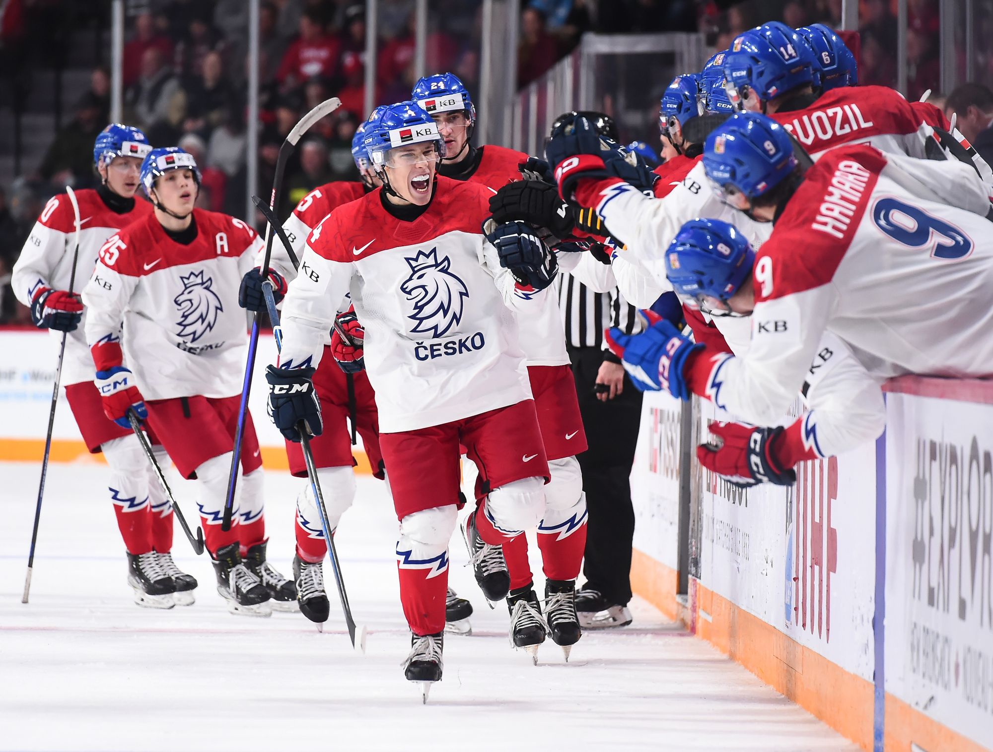 IIHF - Gallery: Sweden vs Czechia - 2023 IIHF World Junior Championship