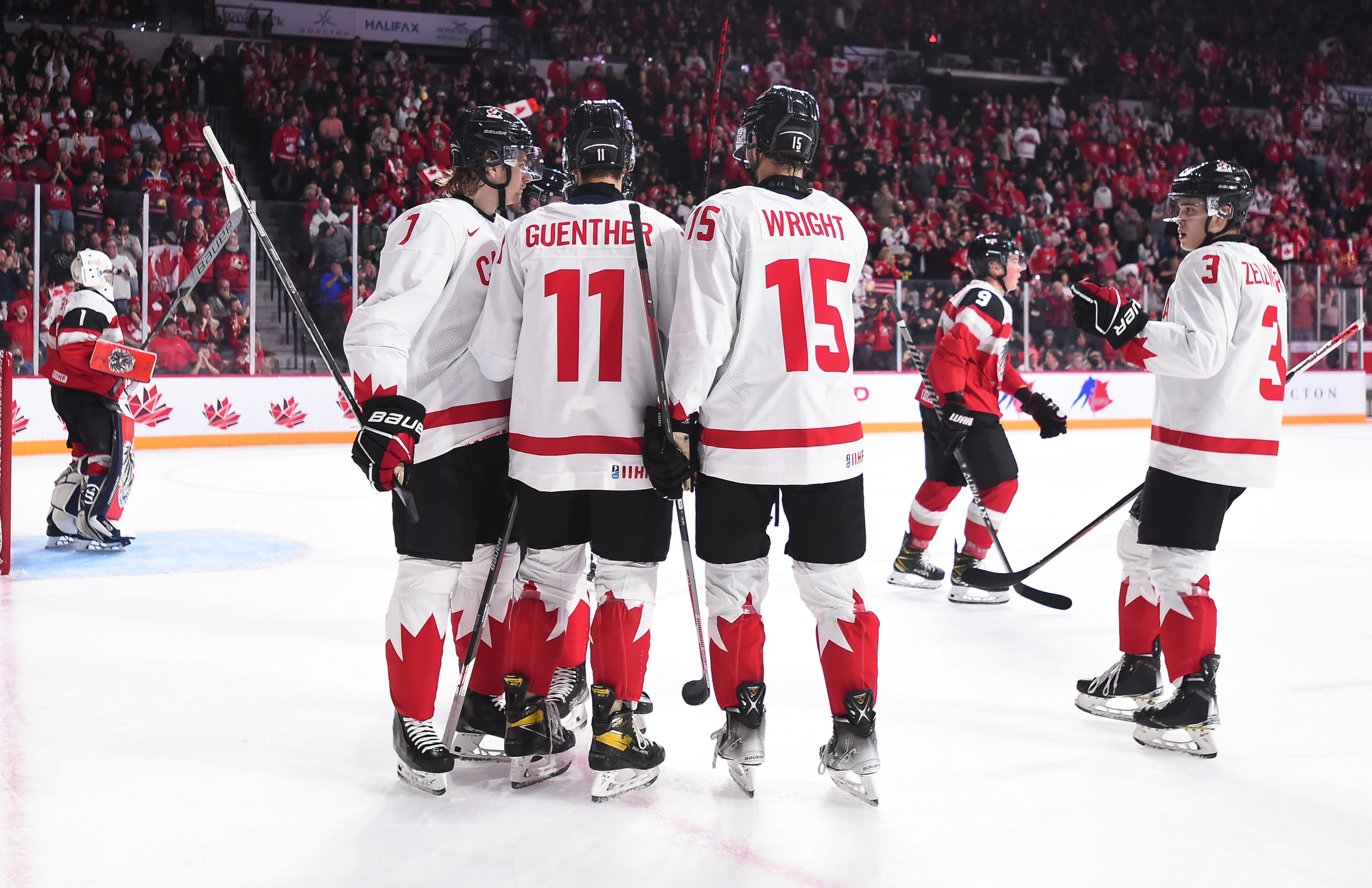 IIHF - Gallery: Austria vs Canada - 2022 IIHF World Junior