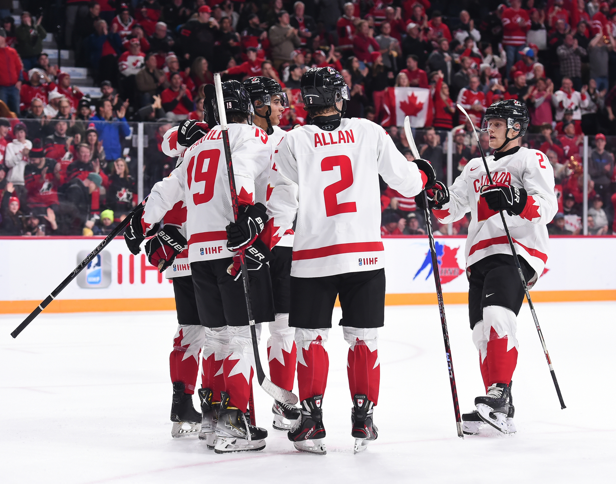 IIHF - Gallery: Austria vs Canada - 2023 IIHF World Junior Championship