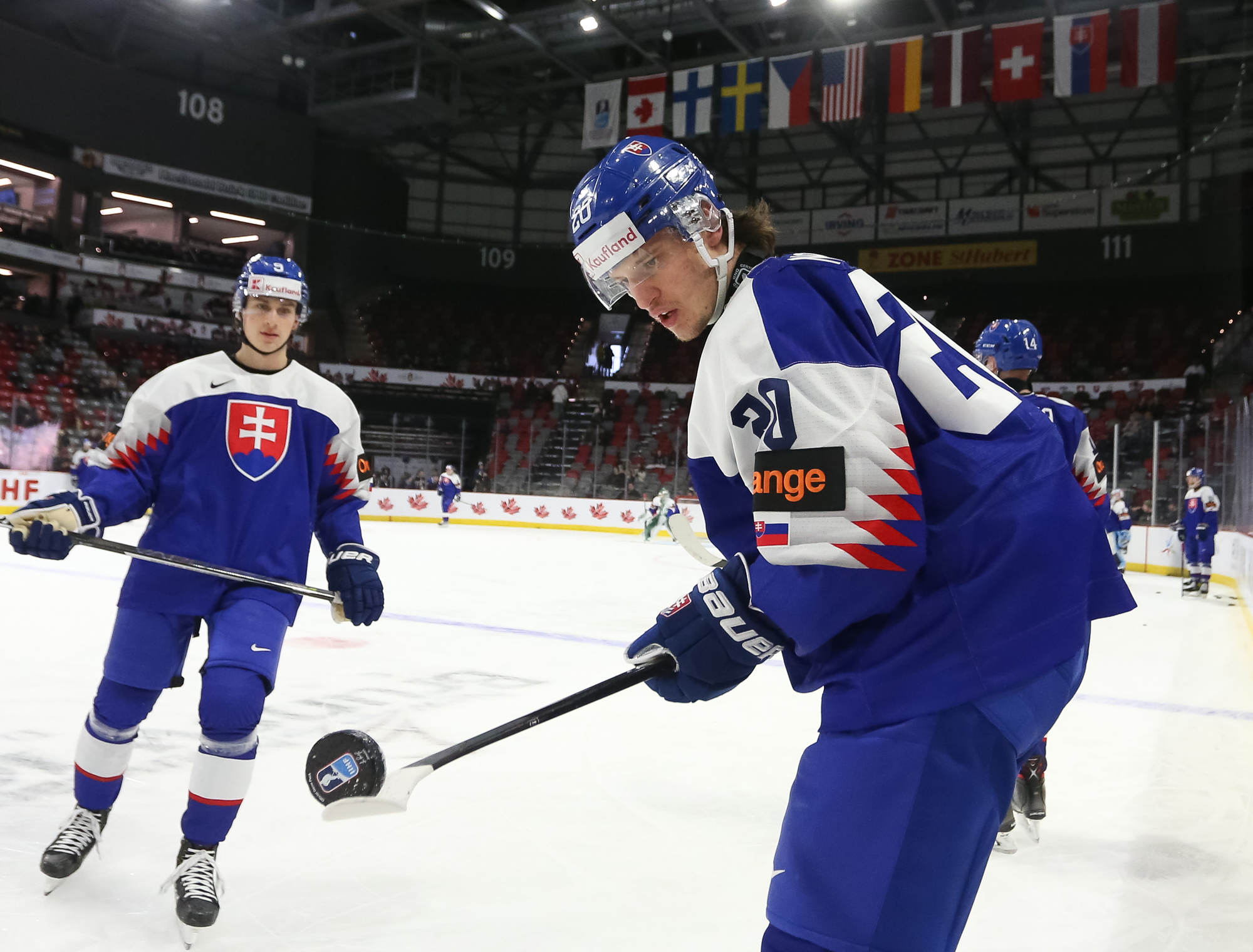 IIHF Gallery Slovakia vs Latvia 2023 IIHF World Junior Championship